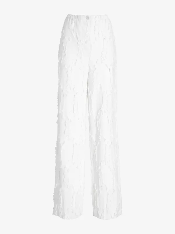 Shilo Pant in Jacquard Cotton made by Proenza Schouler