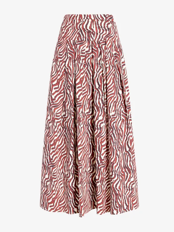 Nessa Skirt in Poplin made by Proenza Schouler