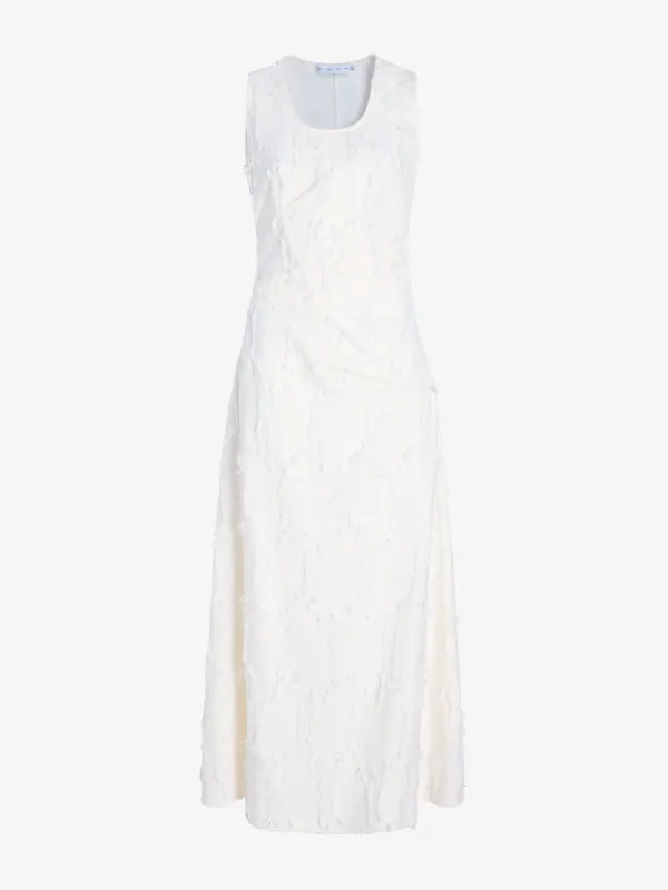 Violeta Dress in Jacquard Cotton made by Proenza Schouler