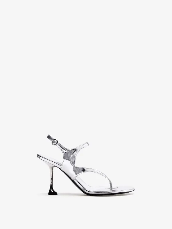 Tee 85 Thong Sandals in Specchio sold by Proenza Schouler