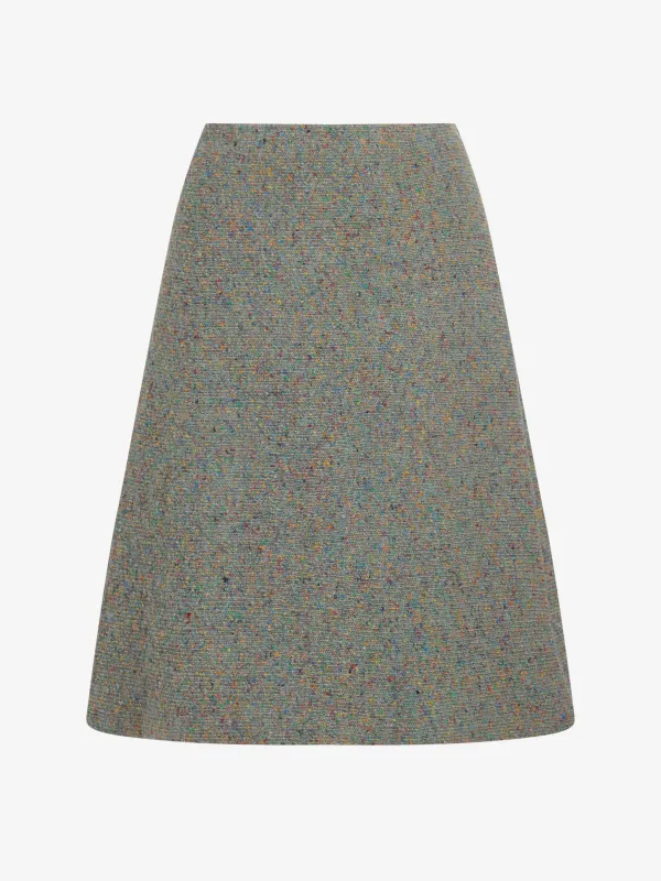Capucine Skirt in Donegal Knit made by Proenza Schouler