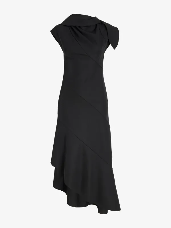 Elodine Dress in Tropical Wool made by Proenza Schouler
