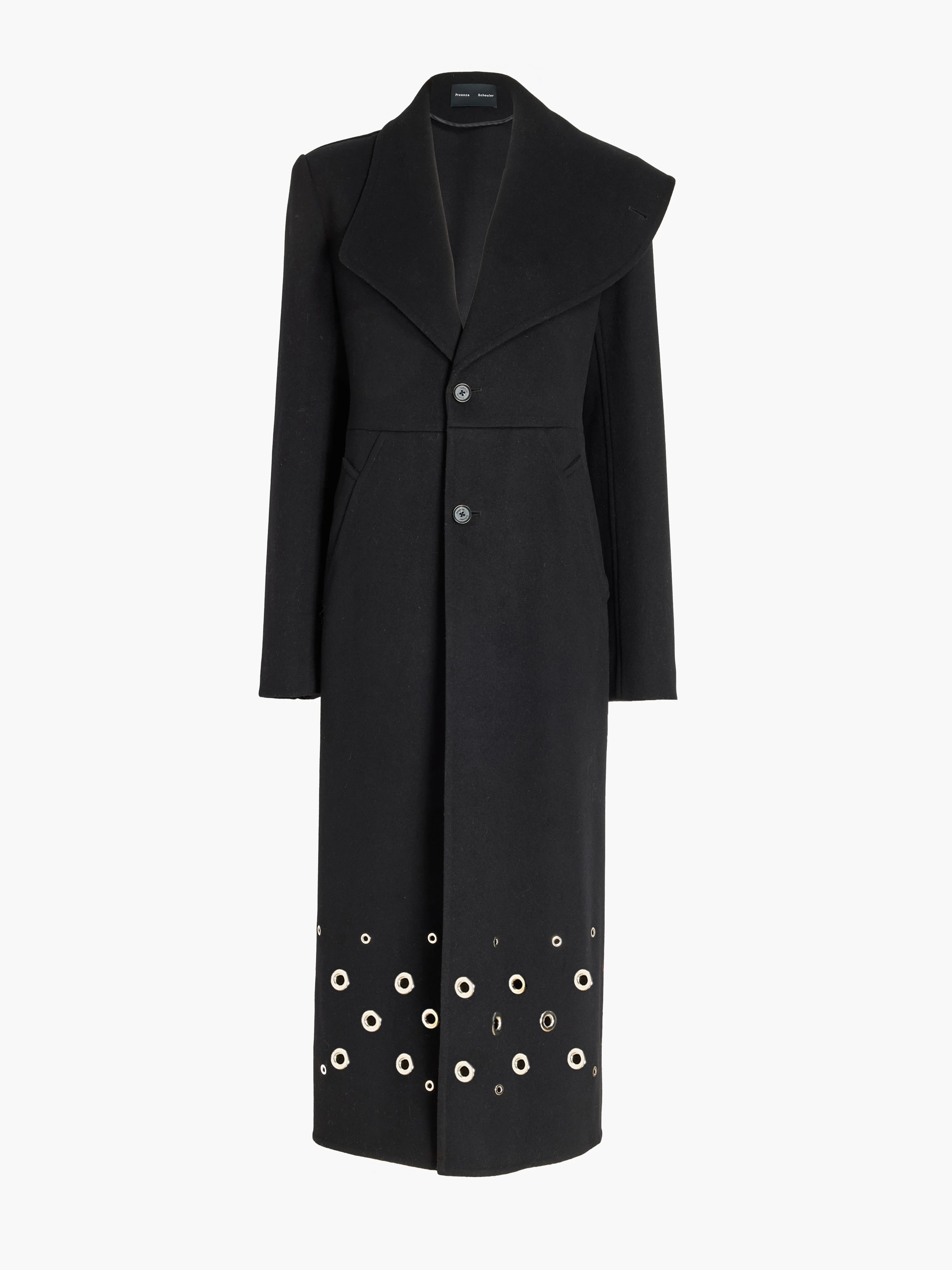 Alix Coat in Compact Melton Wool sold by Proenza Schouler