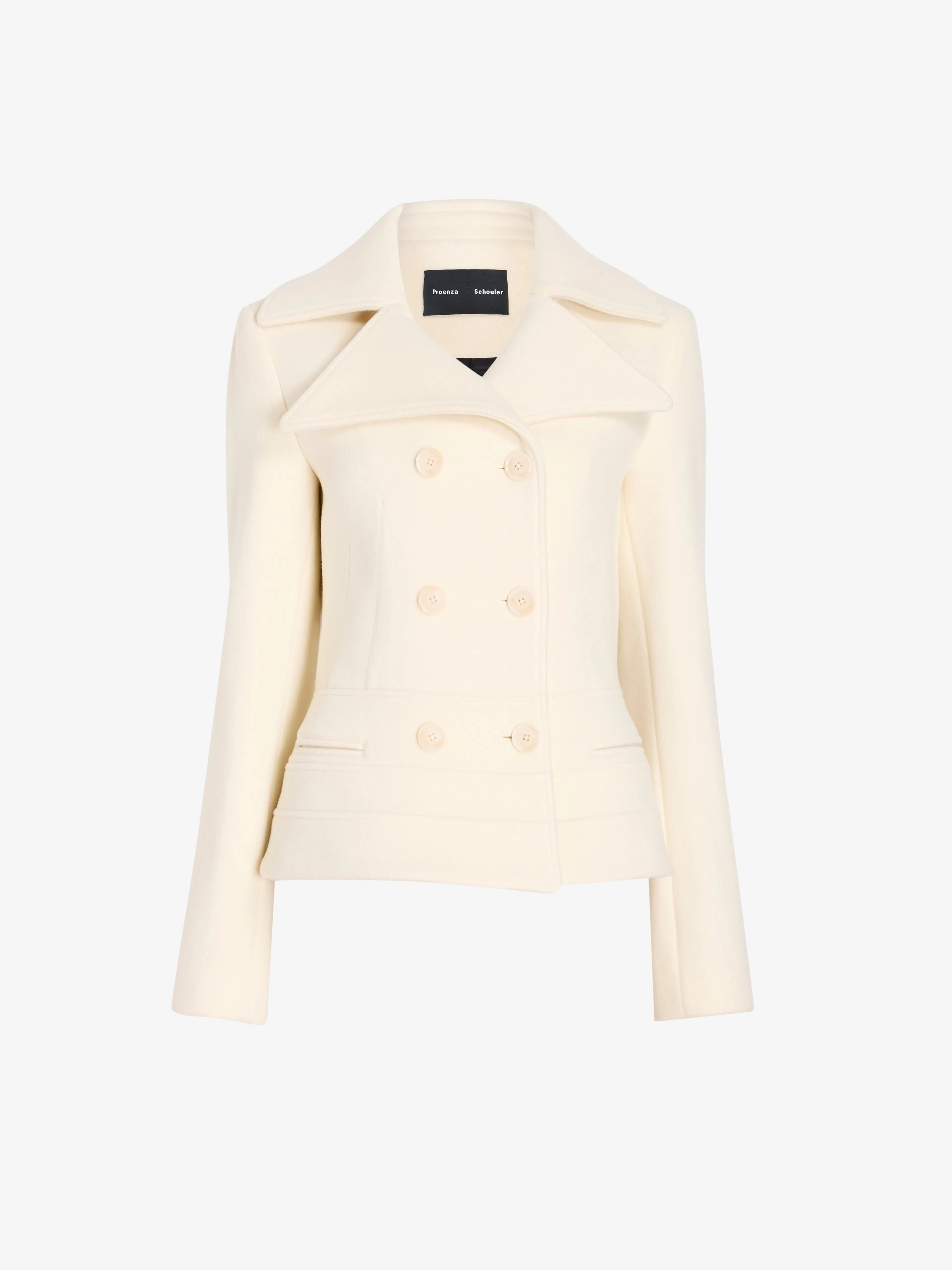 Romane Jacket in Compact Melton Wool sold by Proenza Schouler