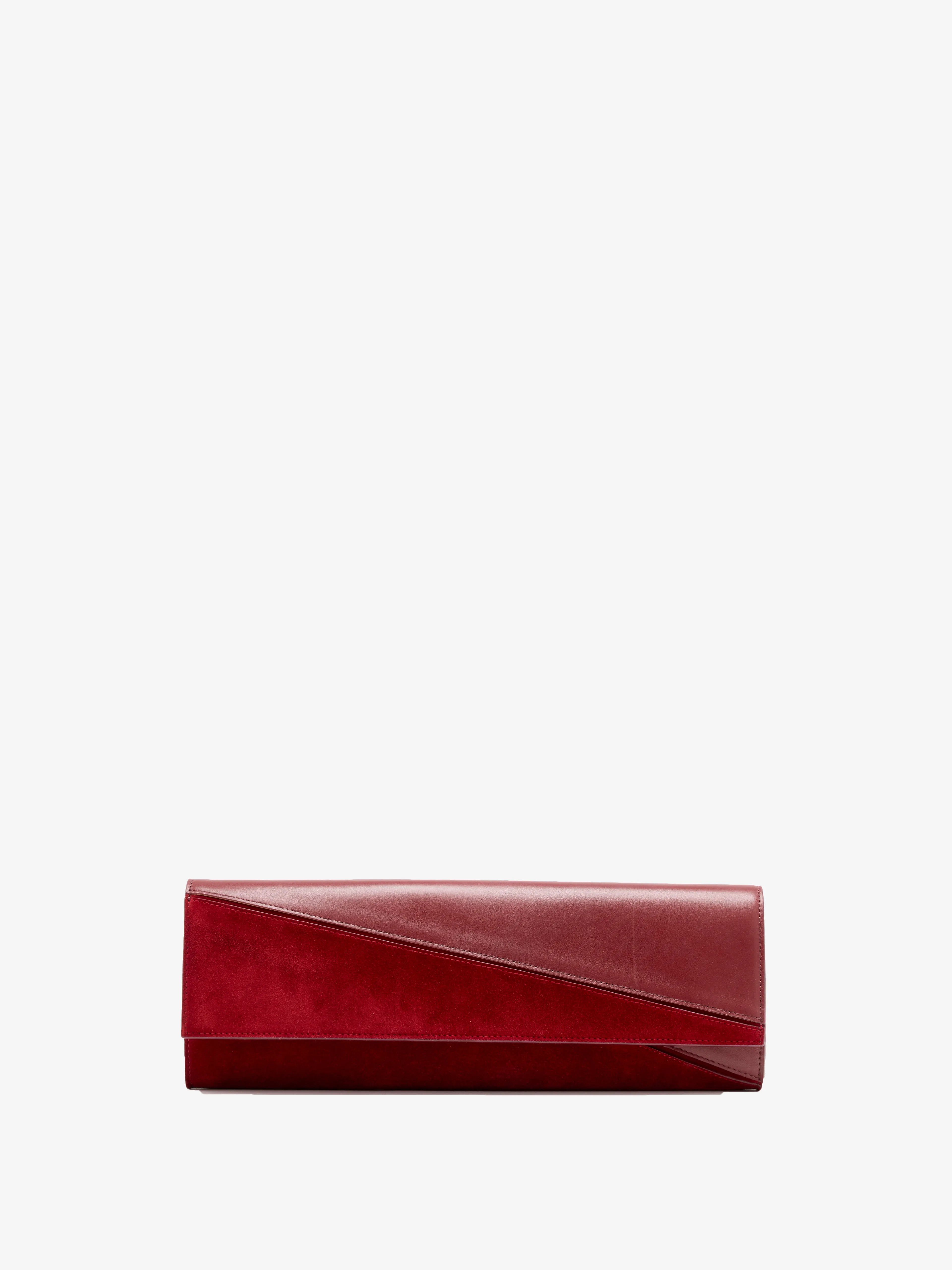 Hex Clutch in Smooth Calf Suede sold by Proenza Schouler