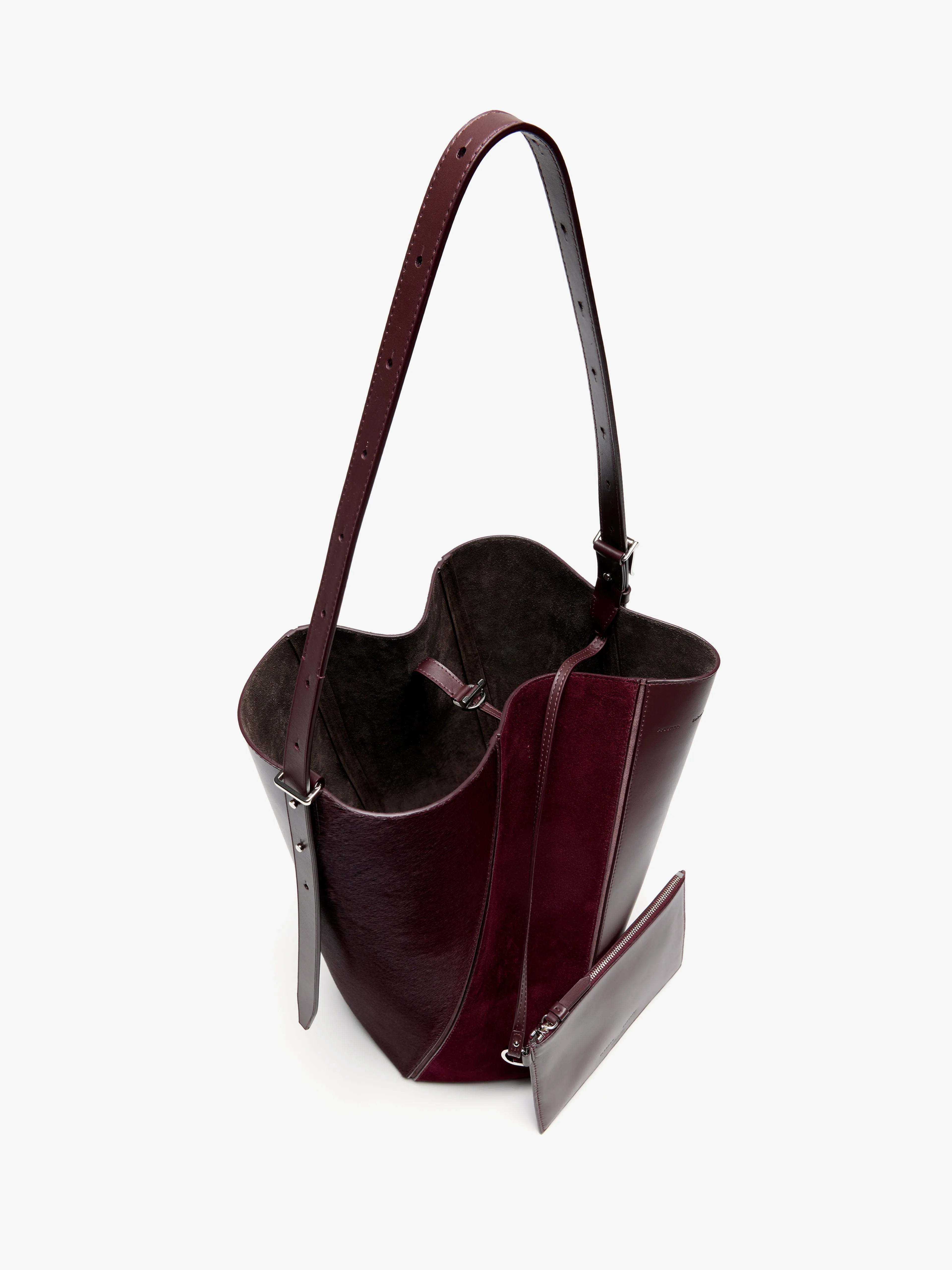 Hex Bucket Bag in Haircalf Smooth Calf sold by Proenza Schouler product image thumbnail 4