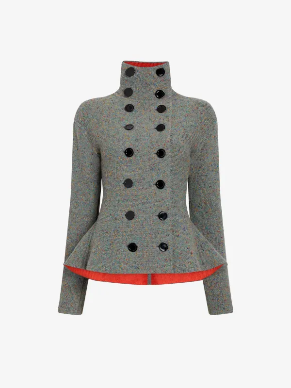 Capucine Jacket in Donegal Knit made by Proenza Schouler