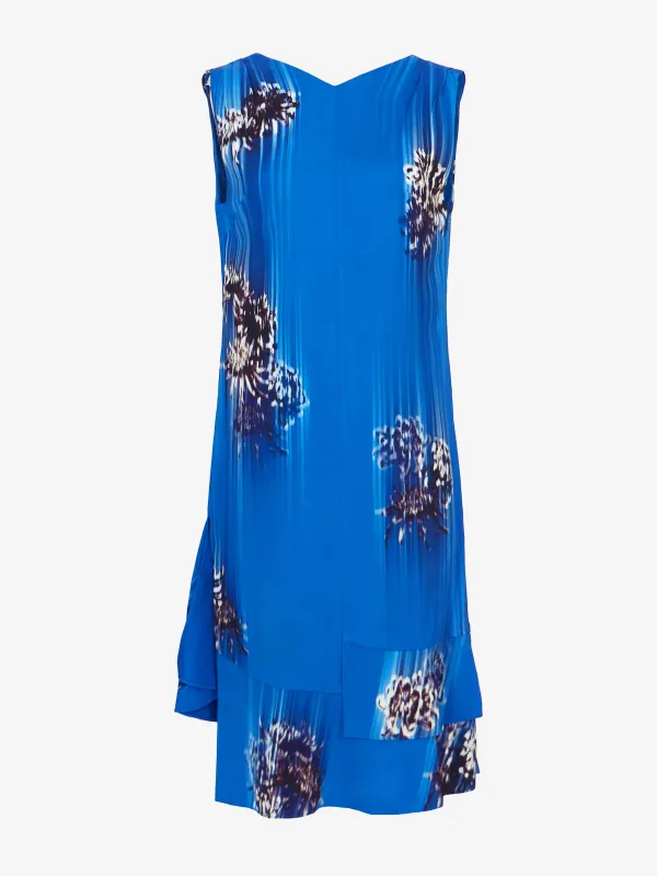 Rhetta Dress in Printed Viscose Cady made by Proenza Schouler