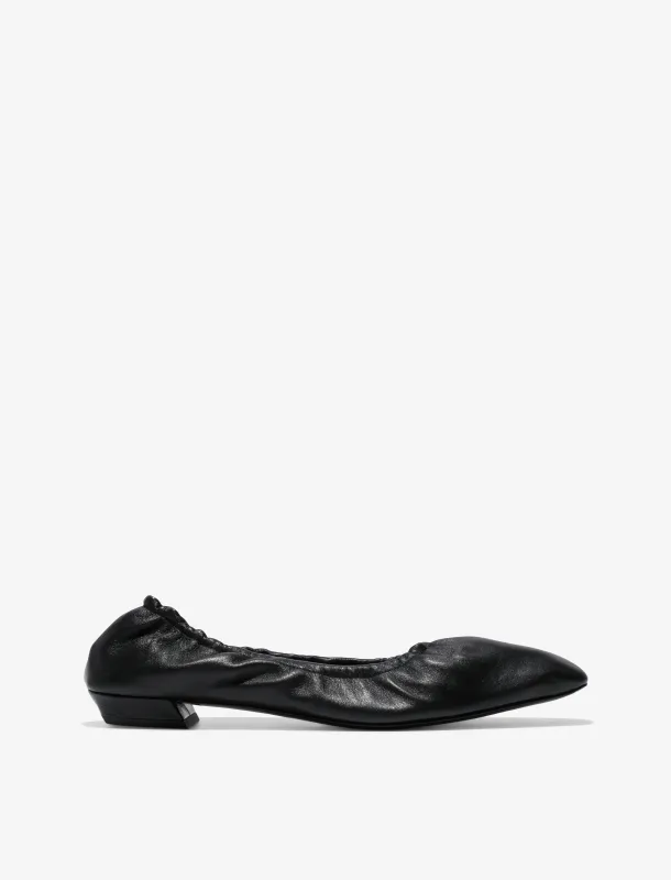 Ruched Ballet Flats made by Proenza Schouler