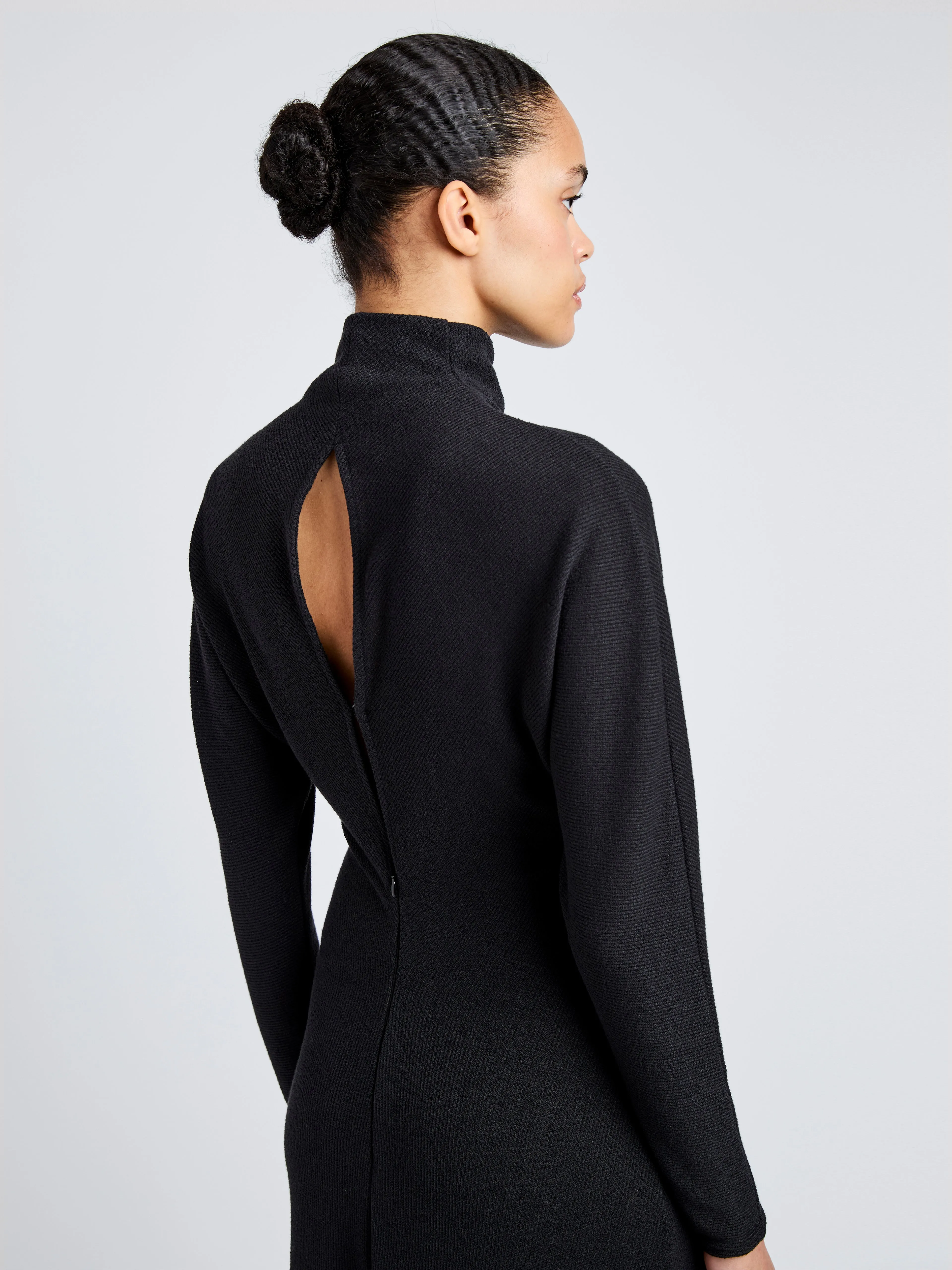 Soren Dress in Rib Crepe sold by Proenza Schouler product image thumbnail 5