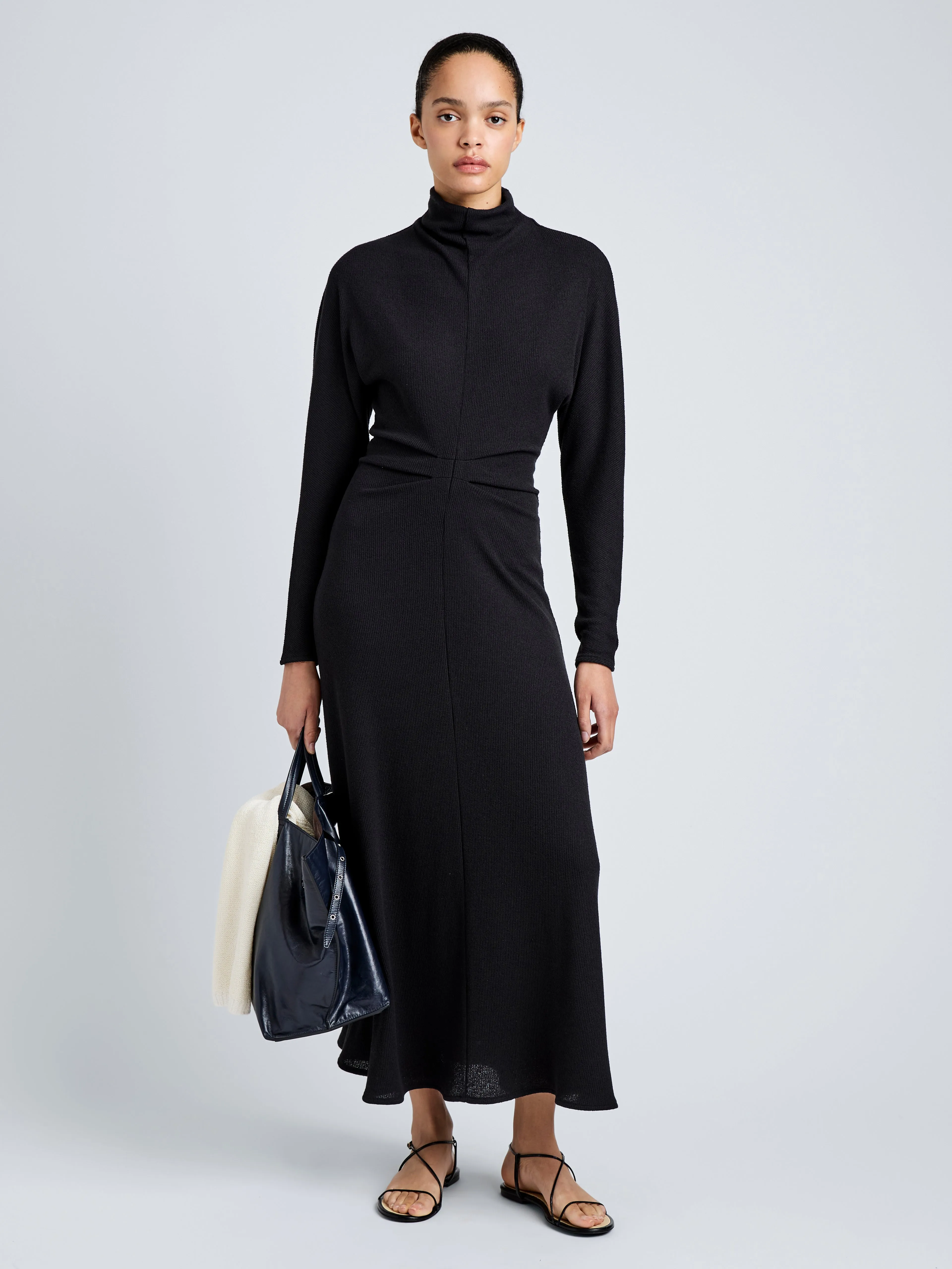 Soren Dress in Rib Crepe sold by Proenza Schouler product image thumbnail 2