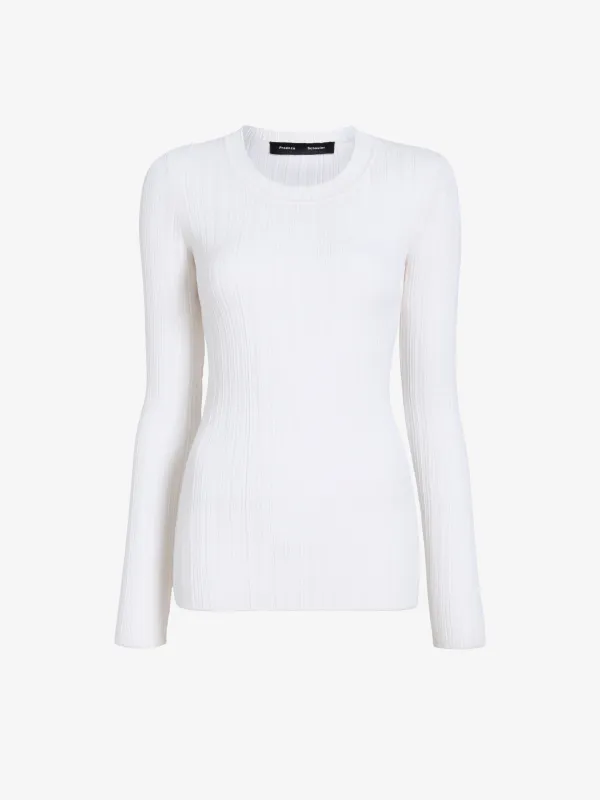 Fedda Top in Micro Pleat Knit made by Proenza Schouler