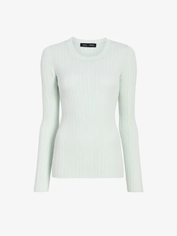 Fedda Top in Micro Pleat Knit made by Proenza Schouler