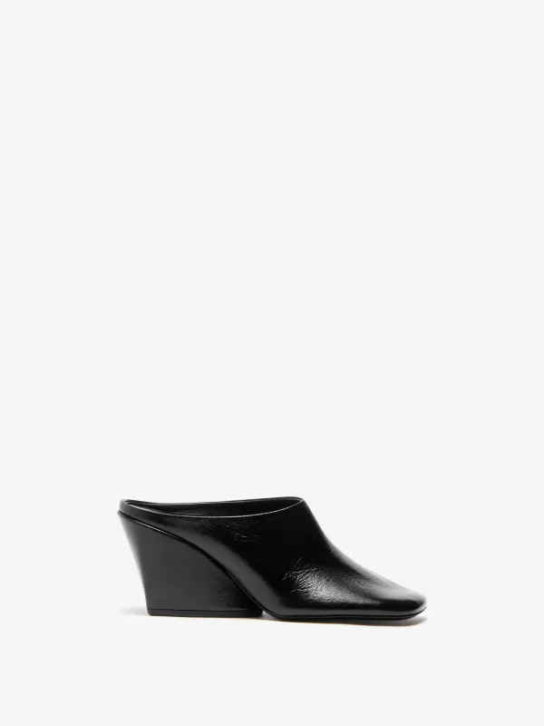 Slant Mules in Slick Calf made by Proenza Schouler