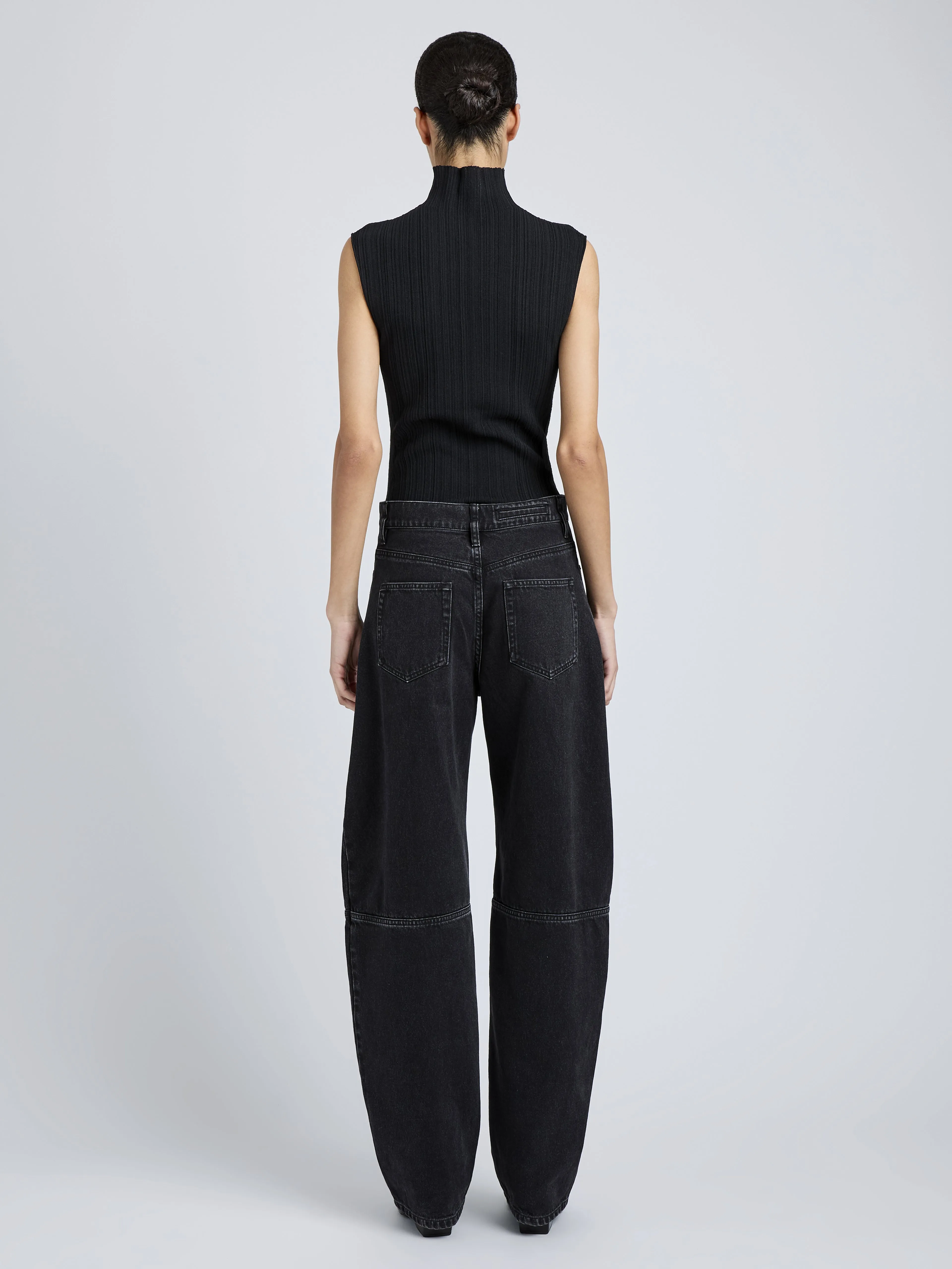 Federica Top in Micro Pleat Knit sold by Proenza Schouler product image thumbnail 5