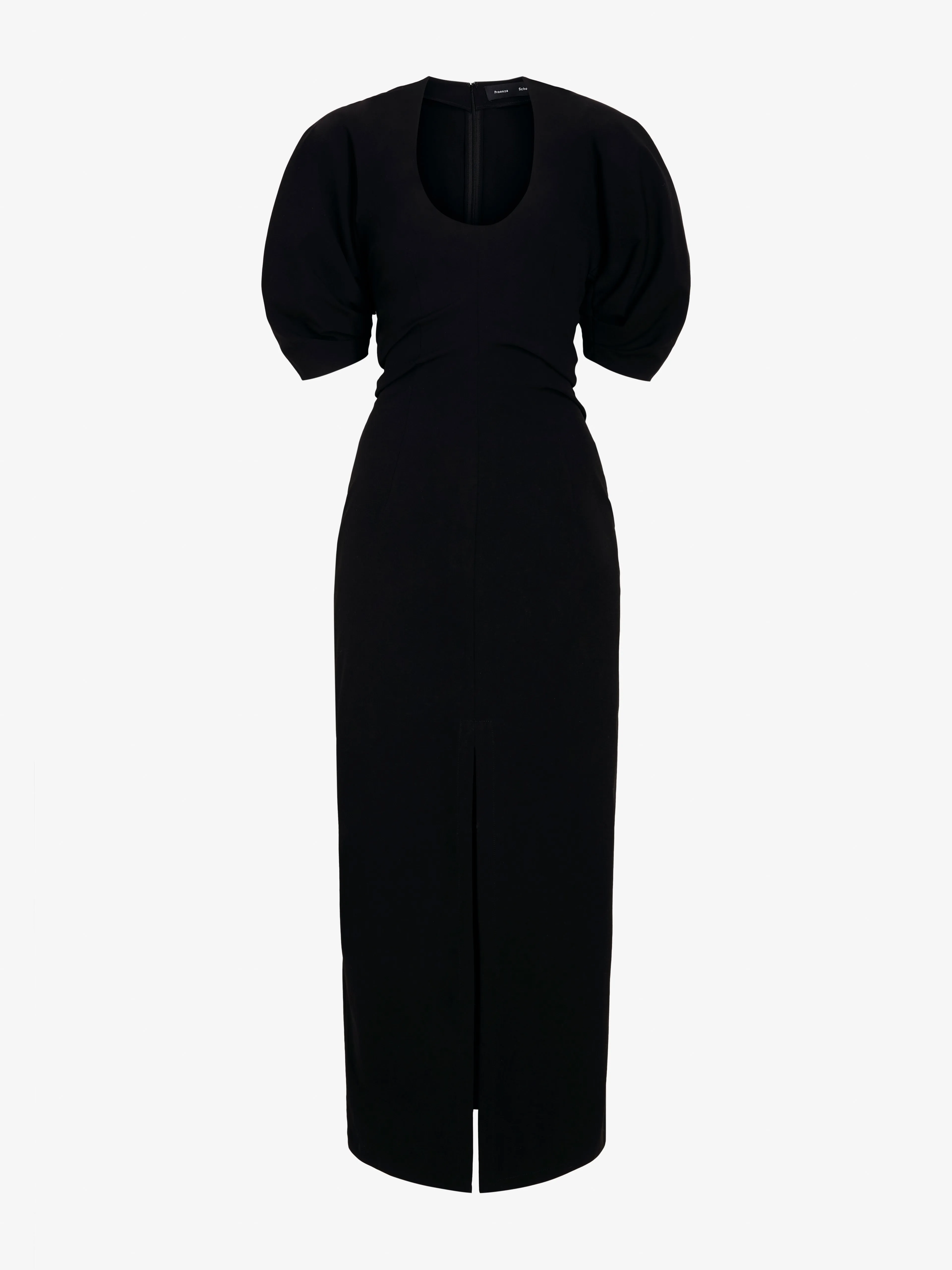 Clarissa Dress in Bi-Stretch Cotton Nylon sold by Proenza Schouler