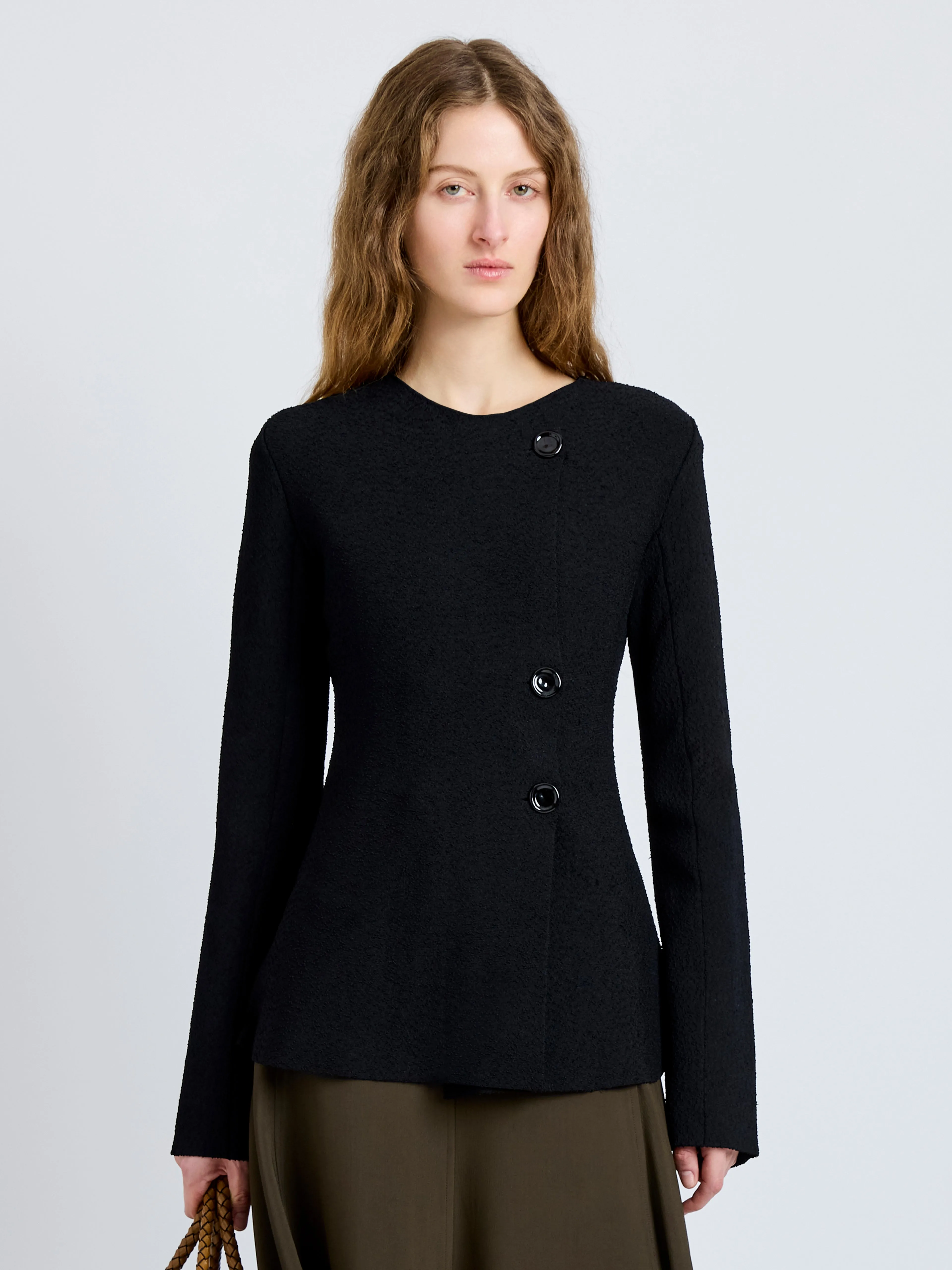 Sukki Jacket in Draped Viscose sold by Proenza Schouler product image thumbnail 2