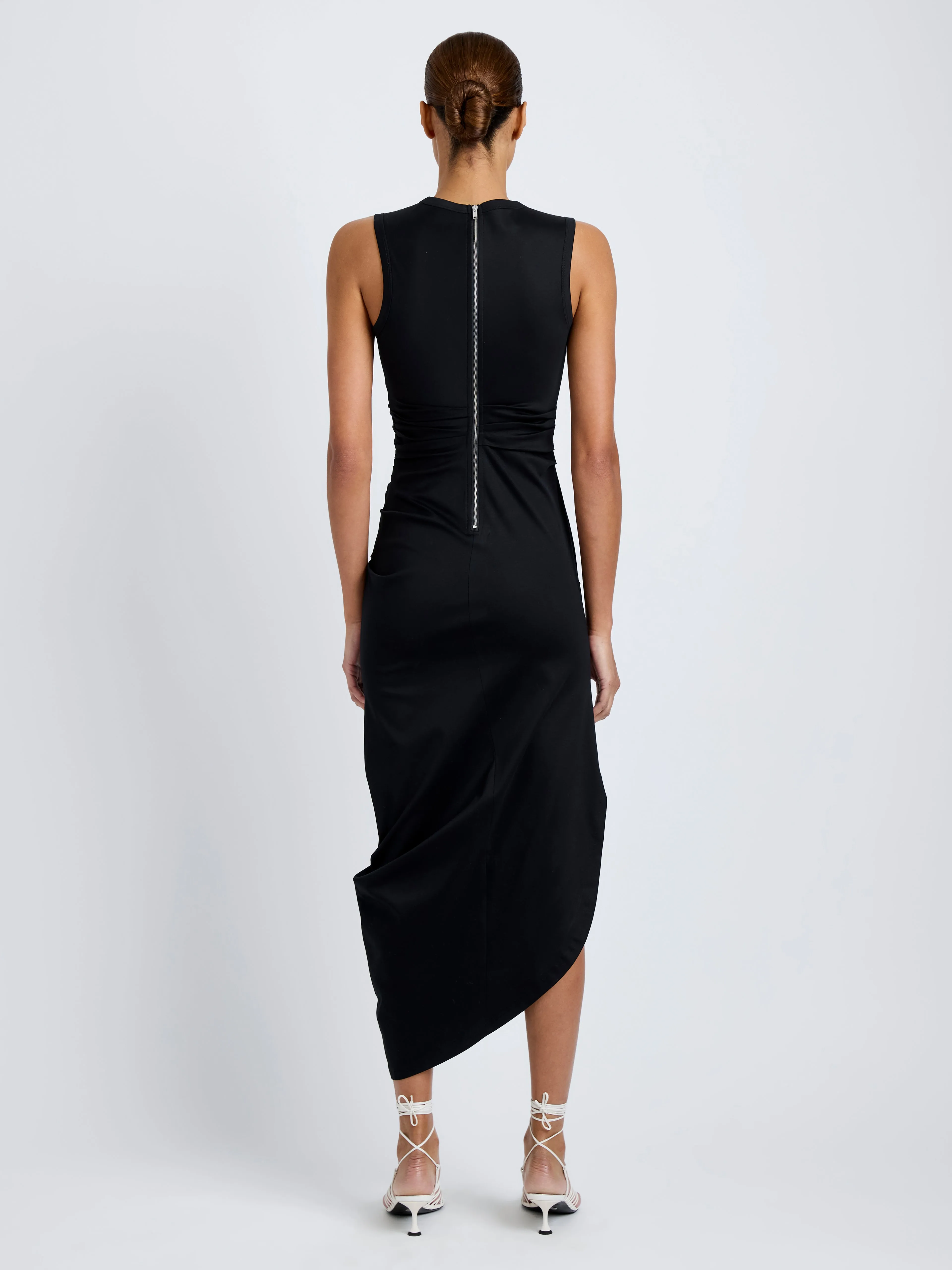 Zafira Dress in Mercerized Cotton Jersey sold by Proenza Schouler product image thumbnail 4