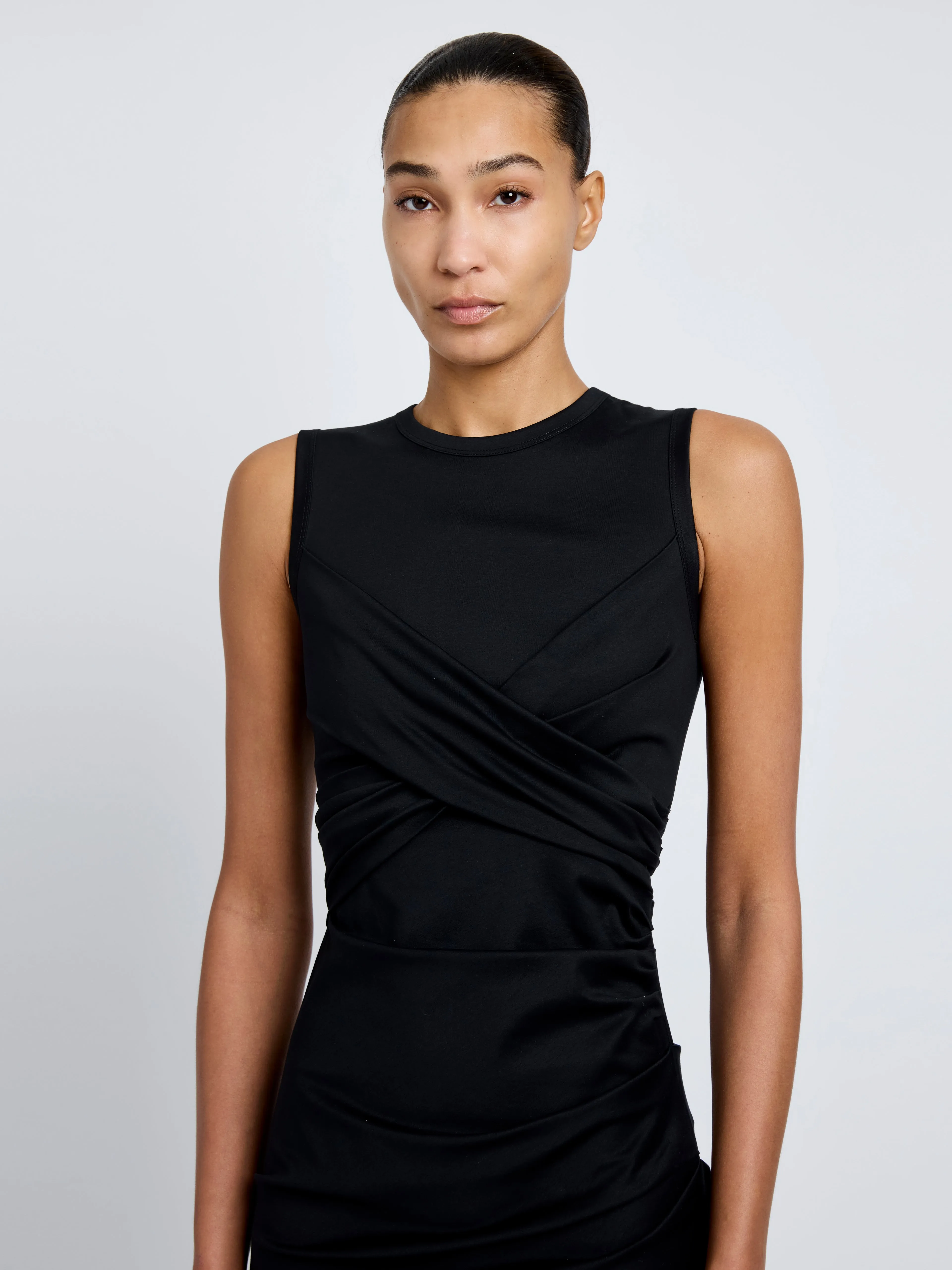 Zafira Dress in Mercerized Cotton Jersey sold by Proenza Schouler product image thumbnail 5