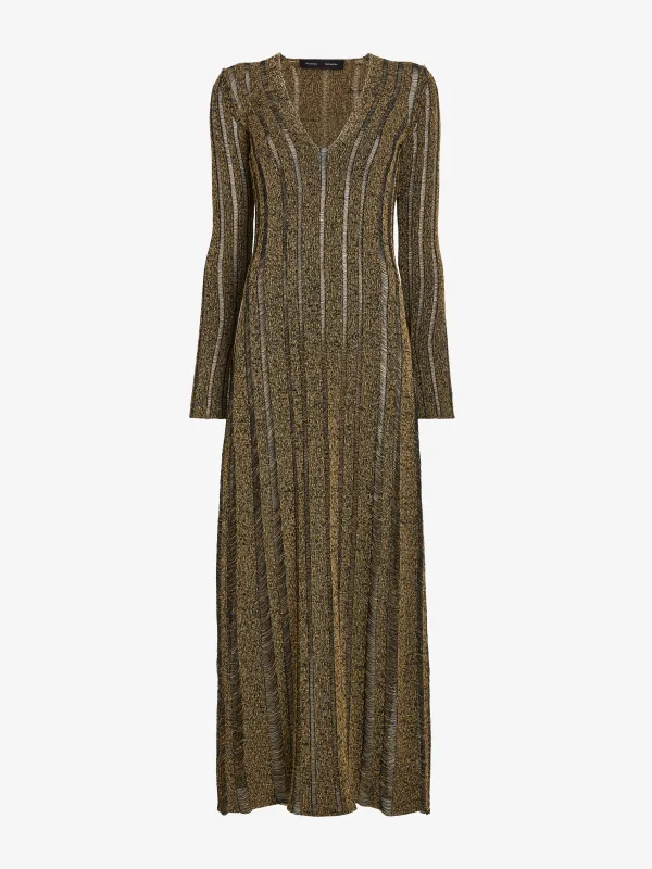 Maelle Dress in Drop Needle Tweed made by Proenza Schouler
