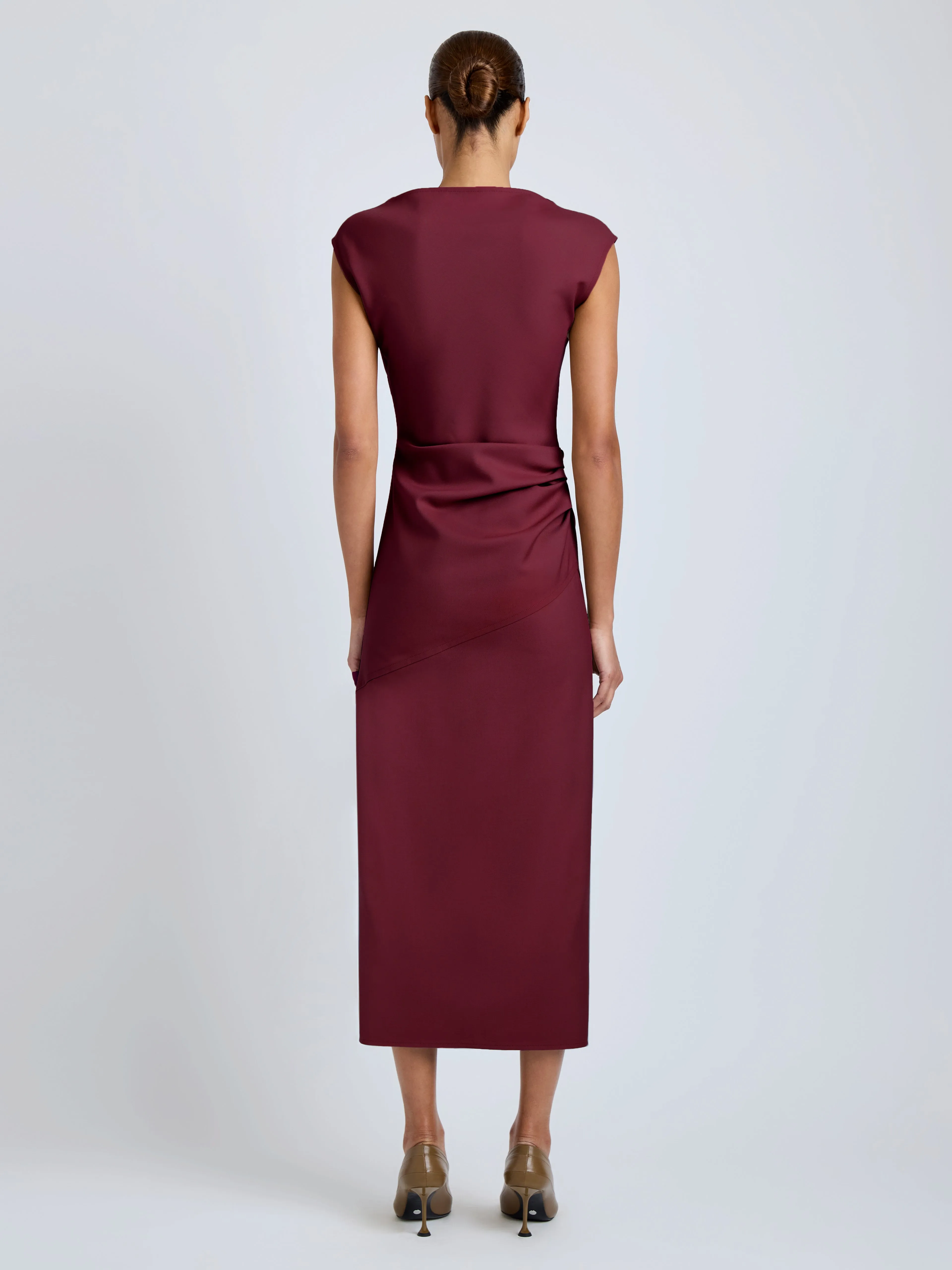 Katia Dress in Wool Gabardine sold by Proenza Schouler product image thumbnail 4