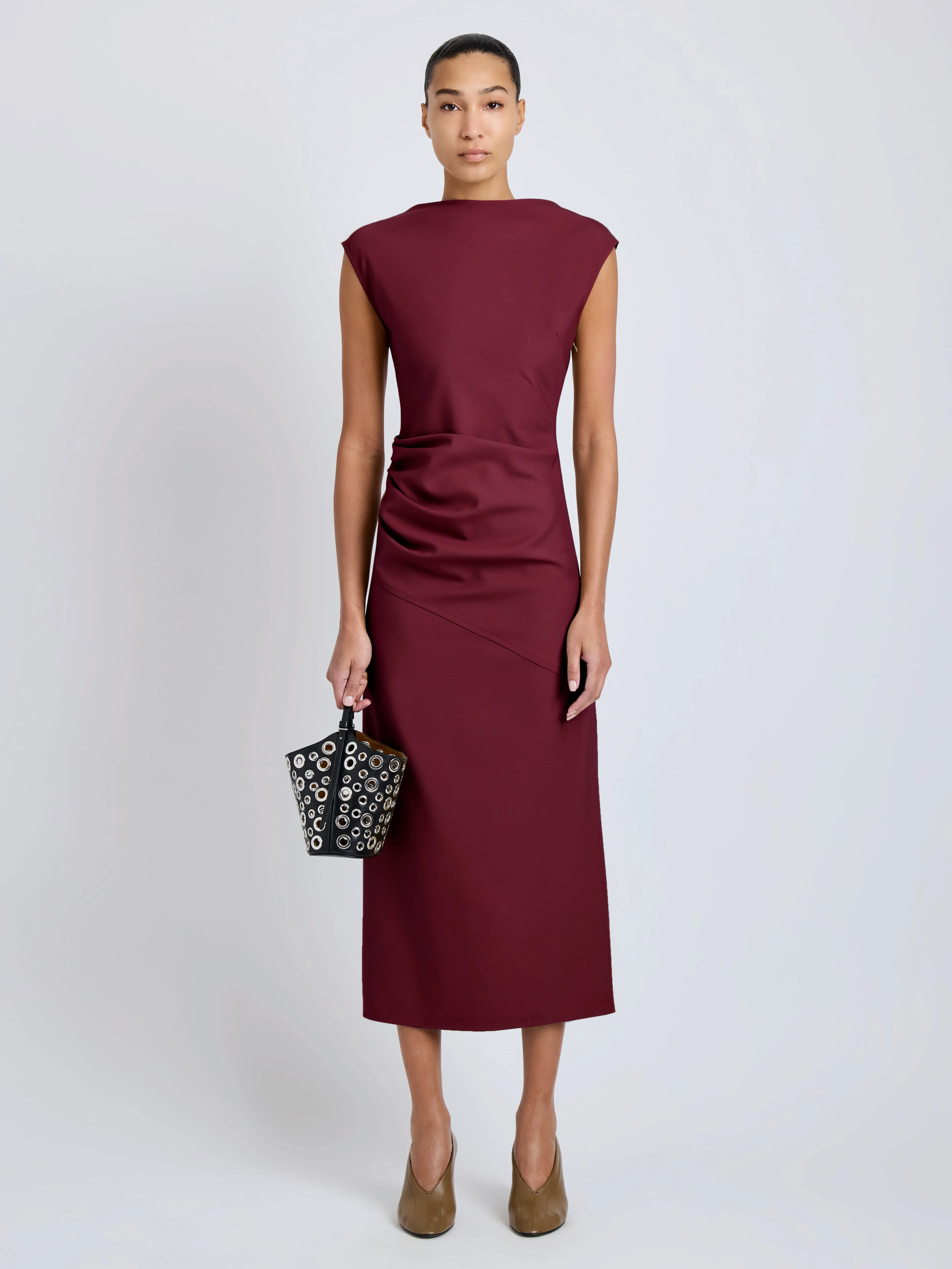 Katia Dress in Wool Gabardine sold by Proenza Schouler product image thumbnail 2
