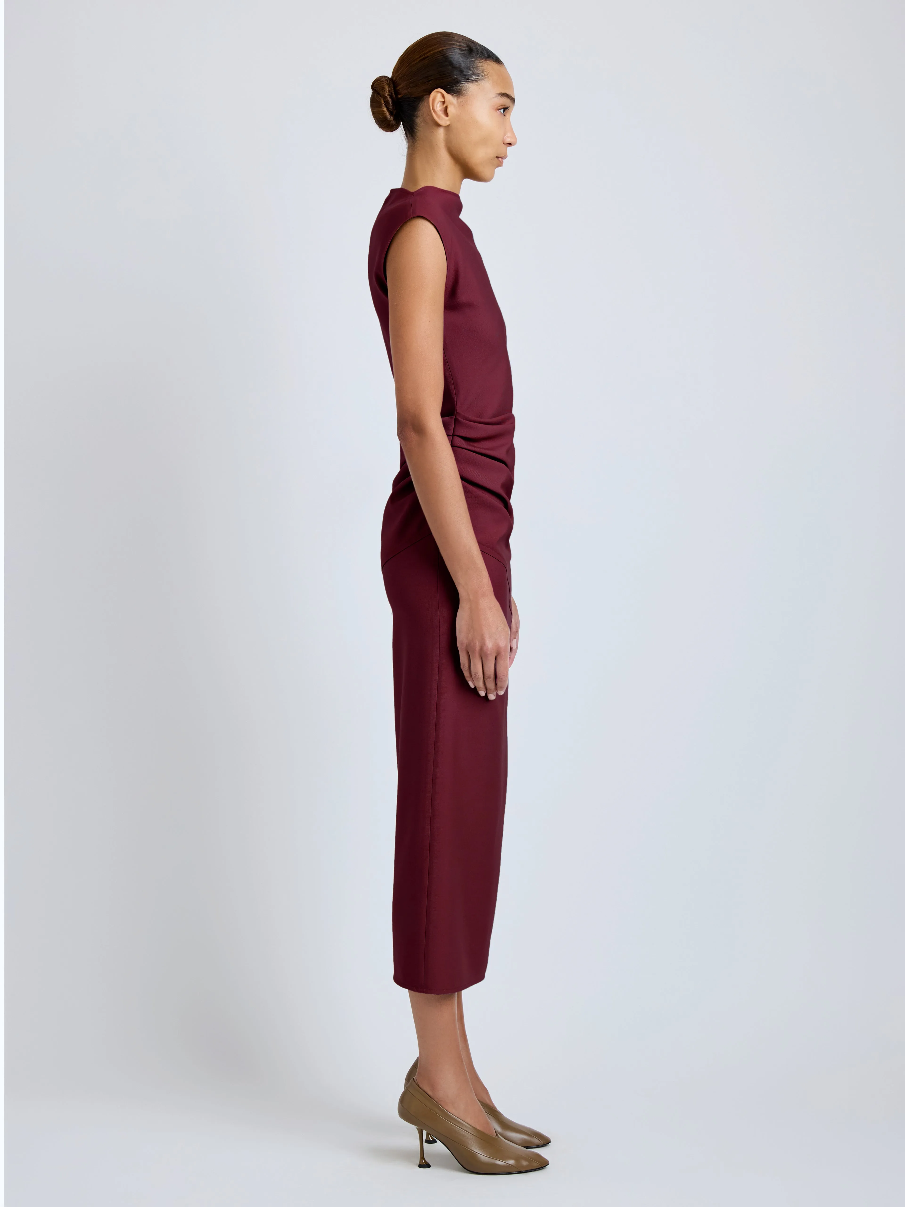 Katia Dress in Wool Gabardine sold by Proenza Schouler product image thumbnail 3