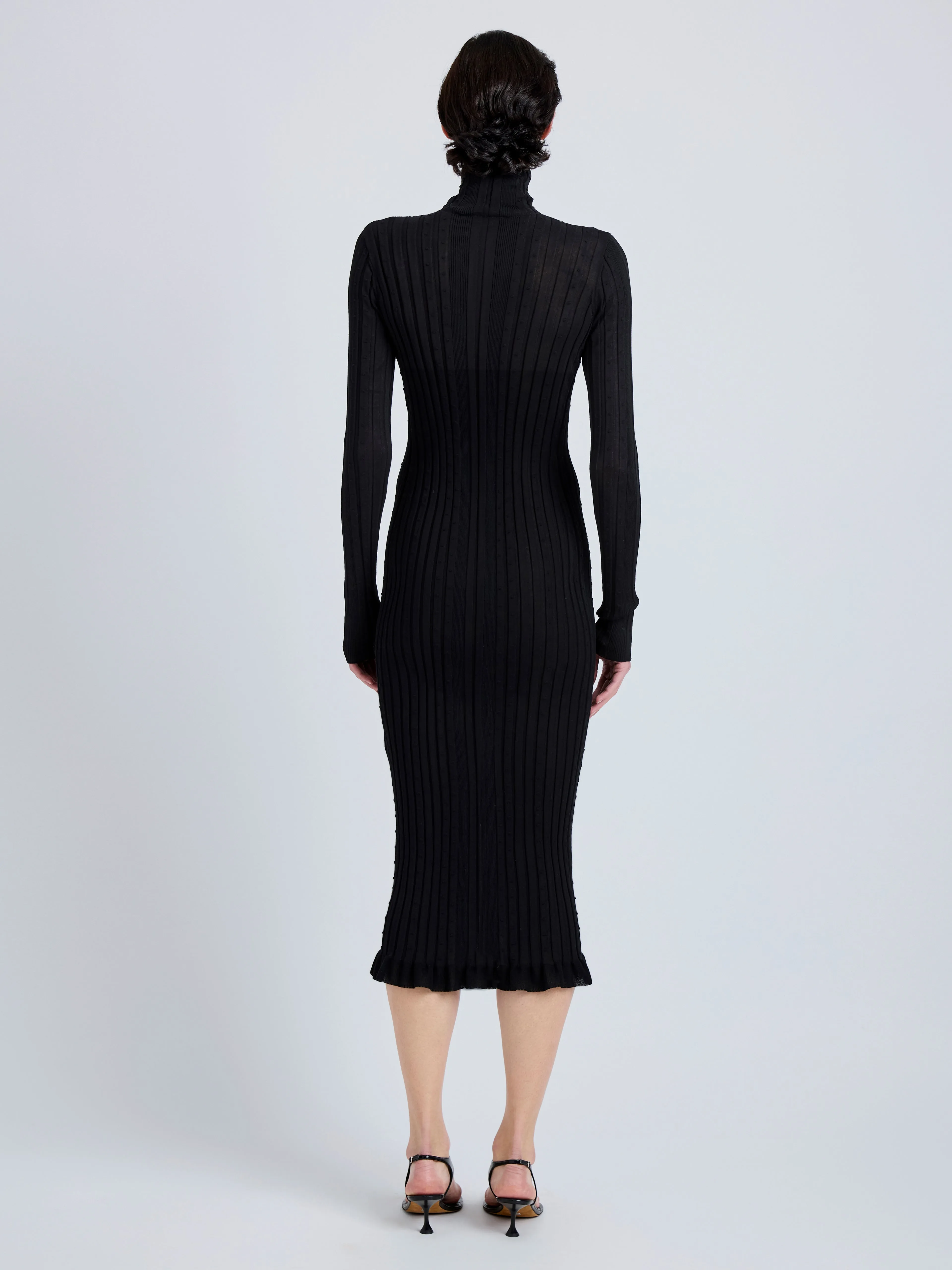 Monet Dress in Fine Bobble Knit sold by Proenza Schouler product image thumbnail 4