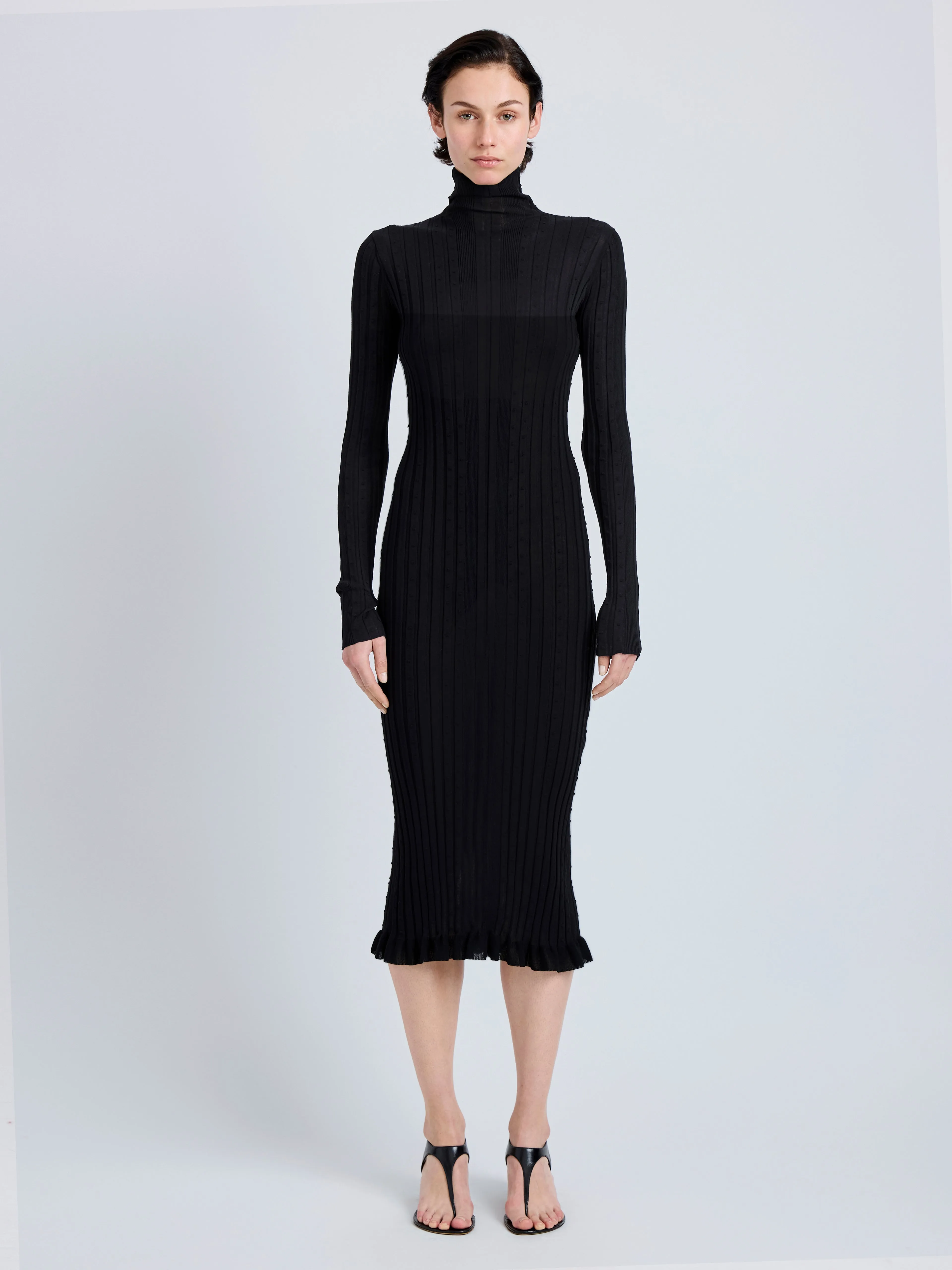 Monet Dress in Fine Bobble Knit sold by Proenza Schouler product image thumbnail 2