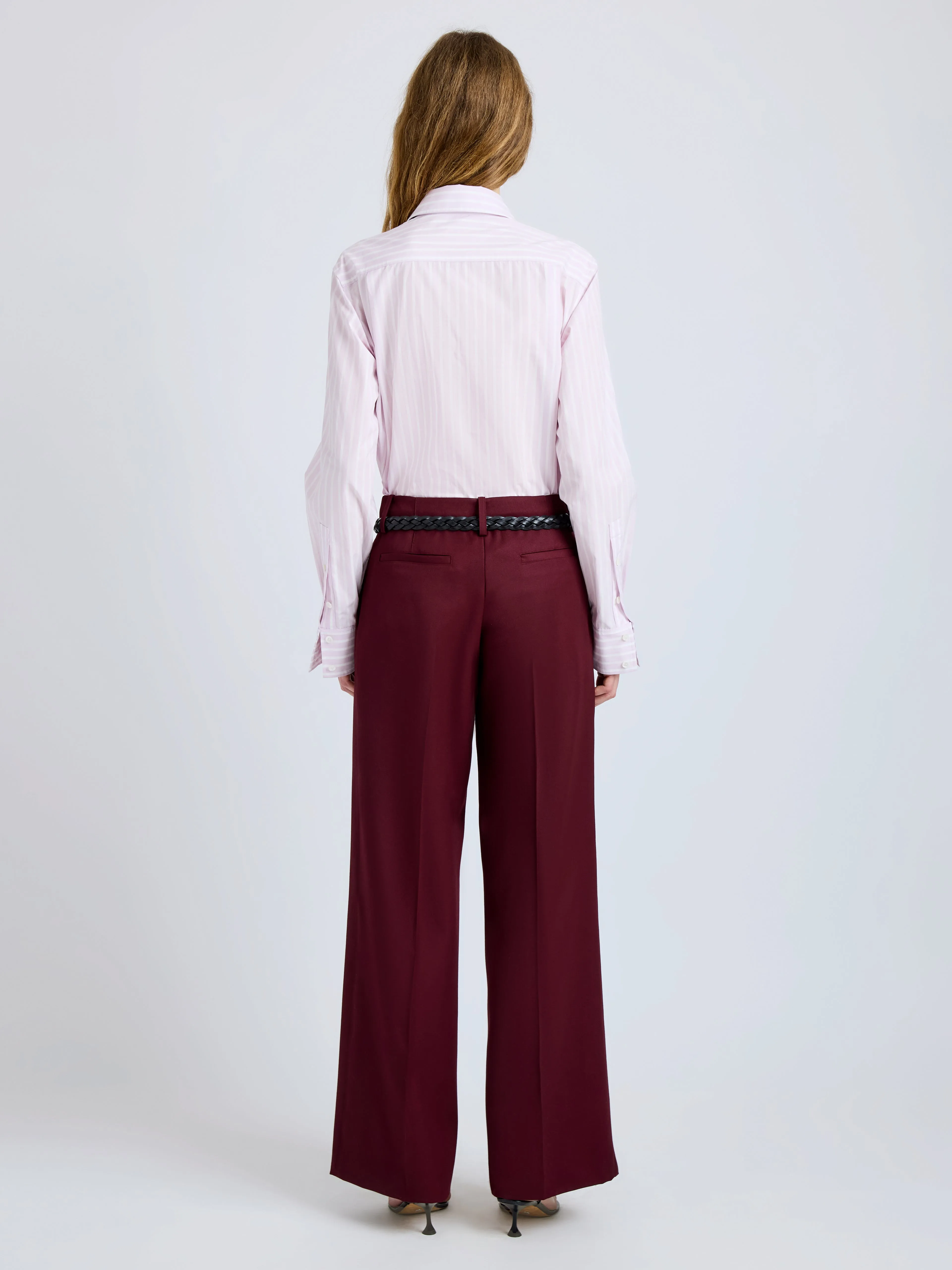 Halima Pant in Wool Gabardine sold by Proenza Schouler product image thumbnail 4
