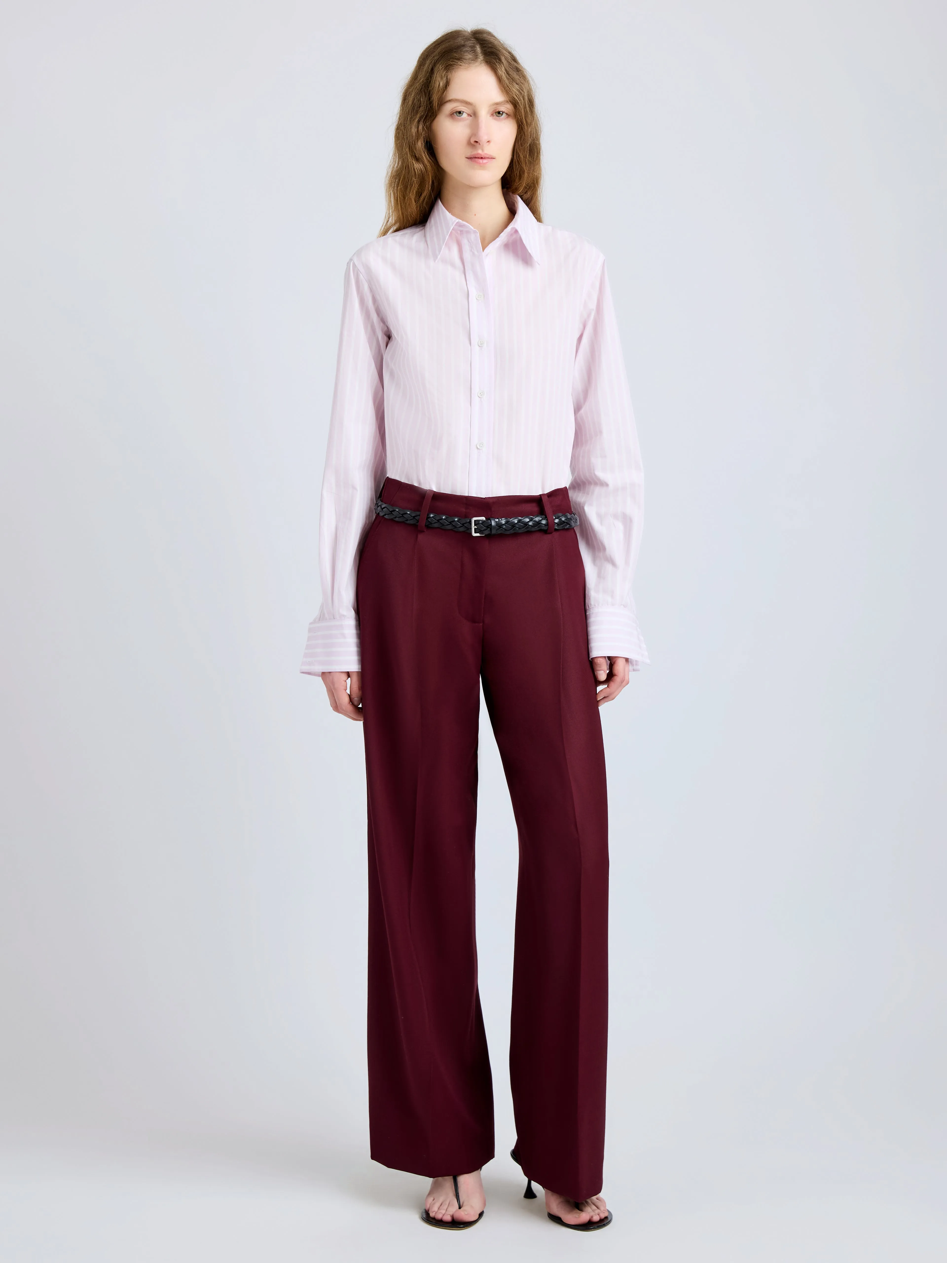 Halima Pant in Wool Gabardine sold by Proenza Schouler product image thumbnail 2