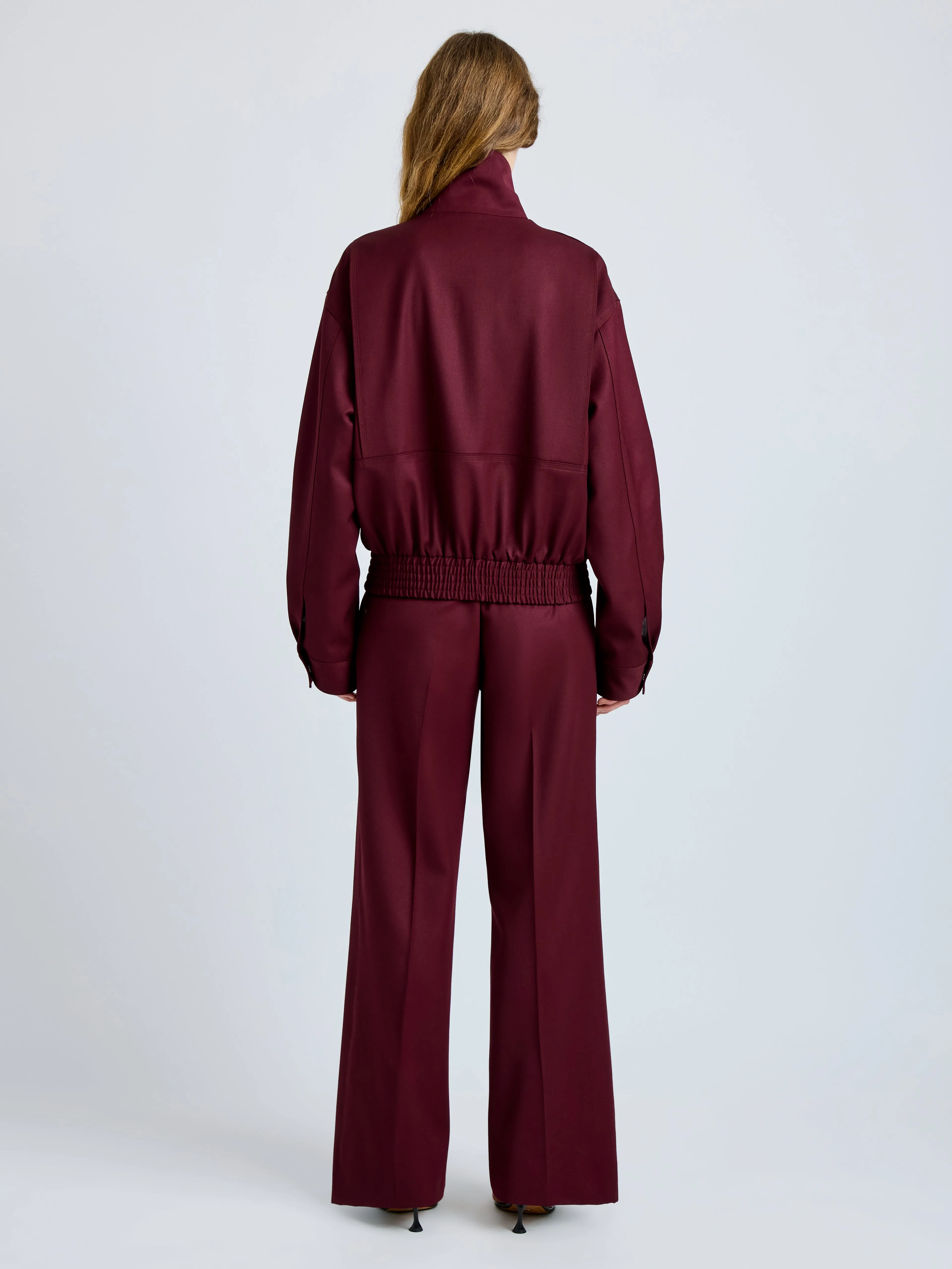 Aviva Jacket in Wool Gabardine sold by Proenza Schouler product image thumbnail 5