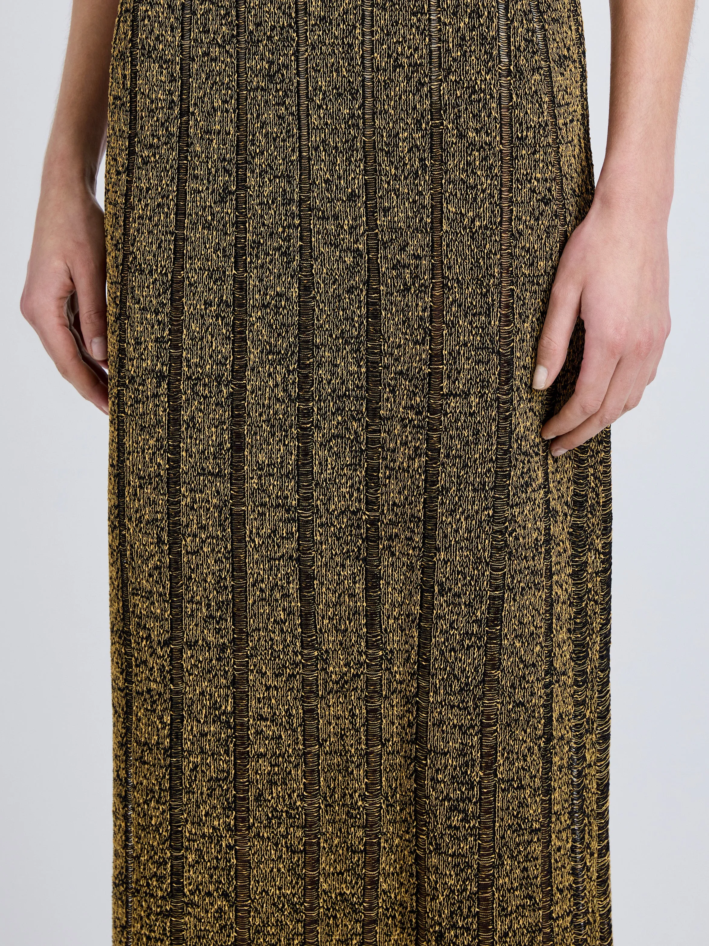 Maelle Skirt in Drop Needle Tweed sold by Proenza Schouler product image thumbnail 5
