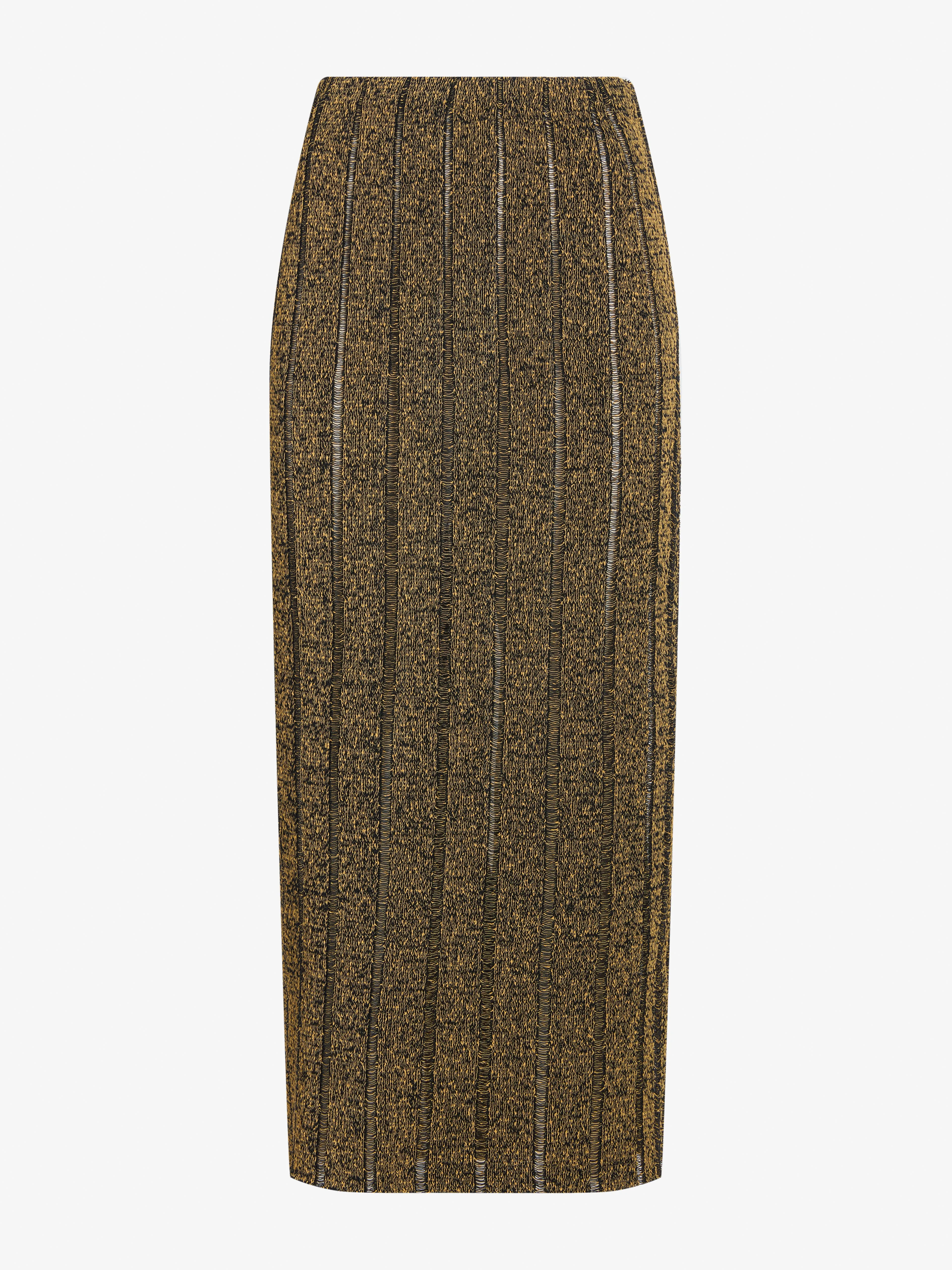 Maelle Skirt in Drop Needle Tweed sold by Proenza Schouler
