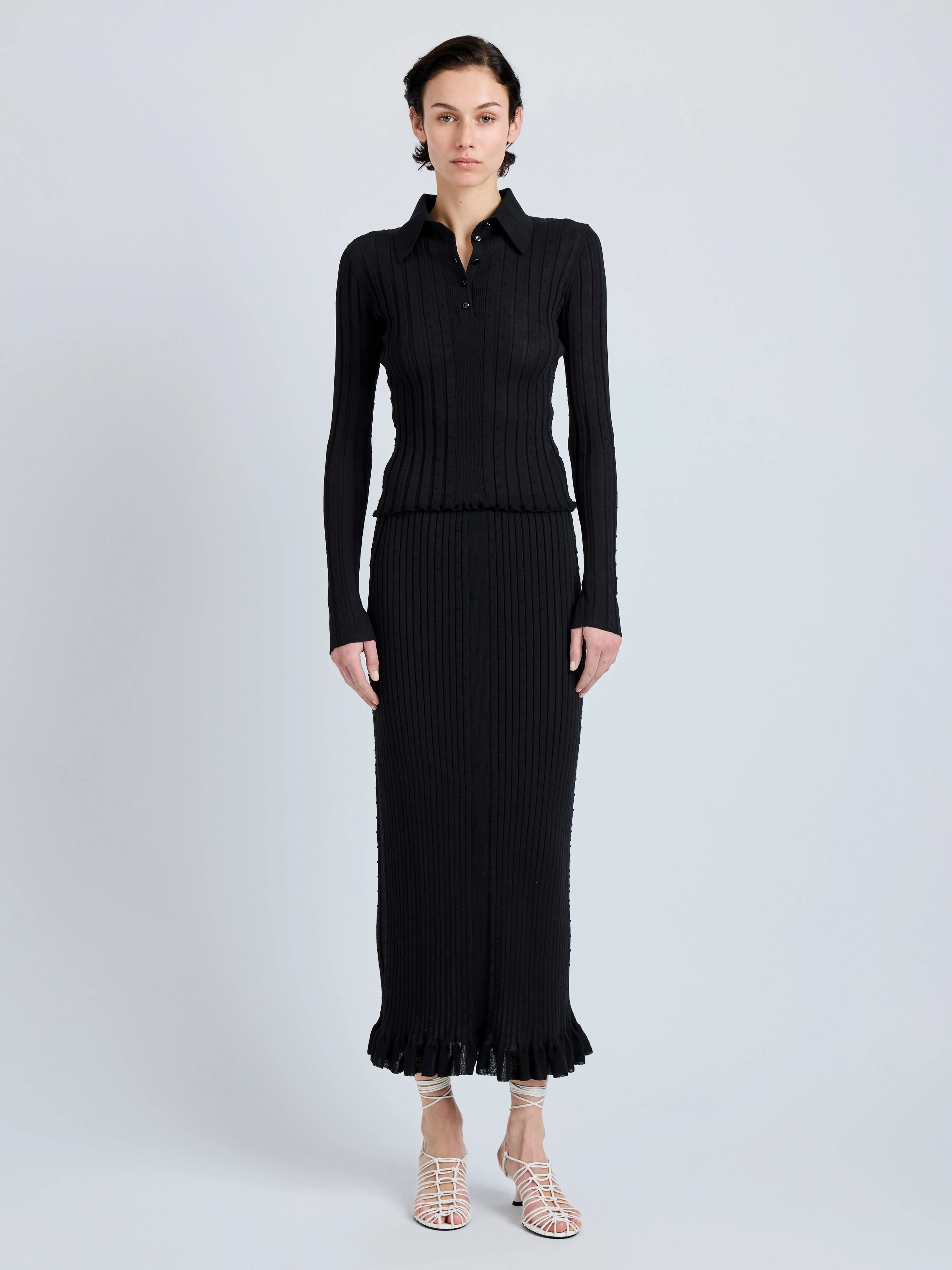 Monet Skirt in Fine Bobble Knit sold by Proenza Schouler product image thumbnail 2