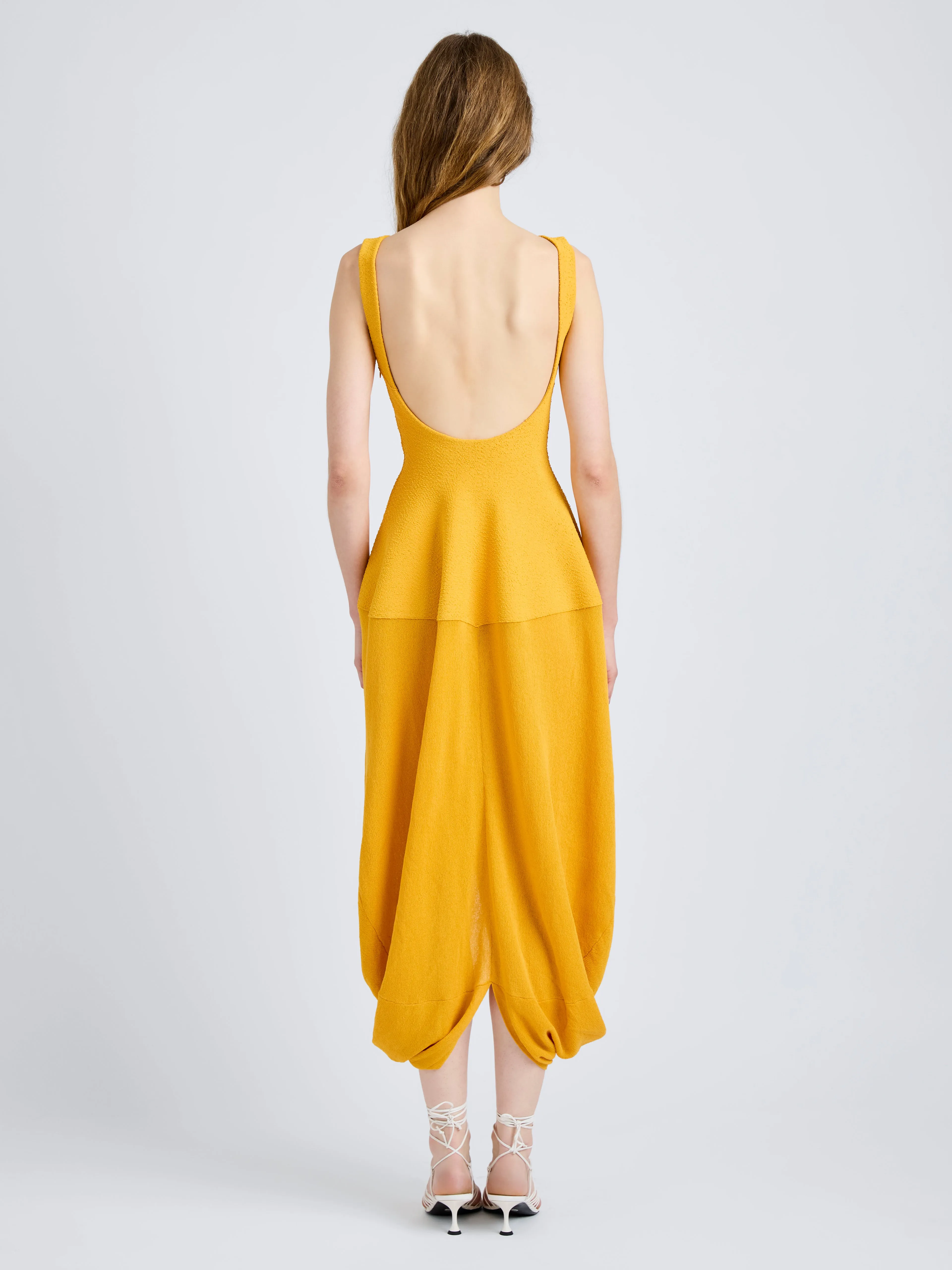Sukki Dress in Draped Viscose sold by Proenza Schouler product image thumbnail 4