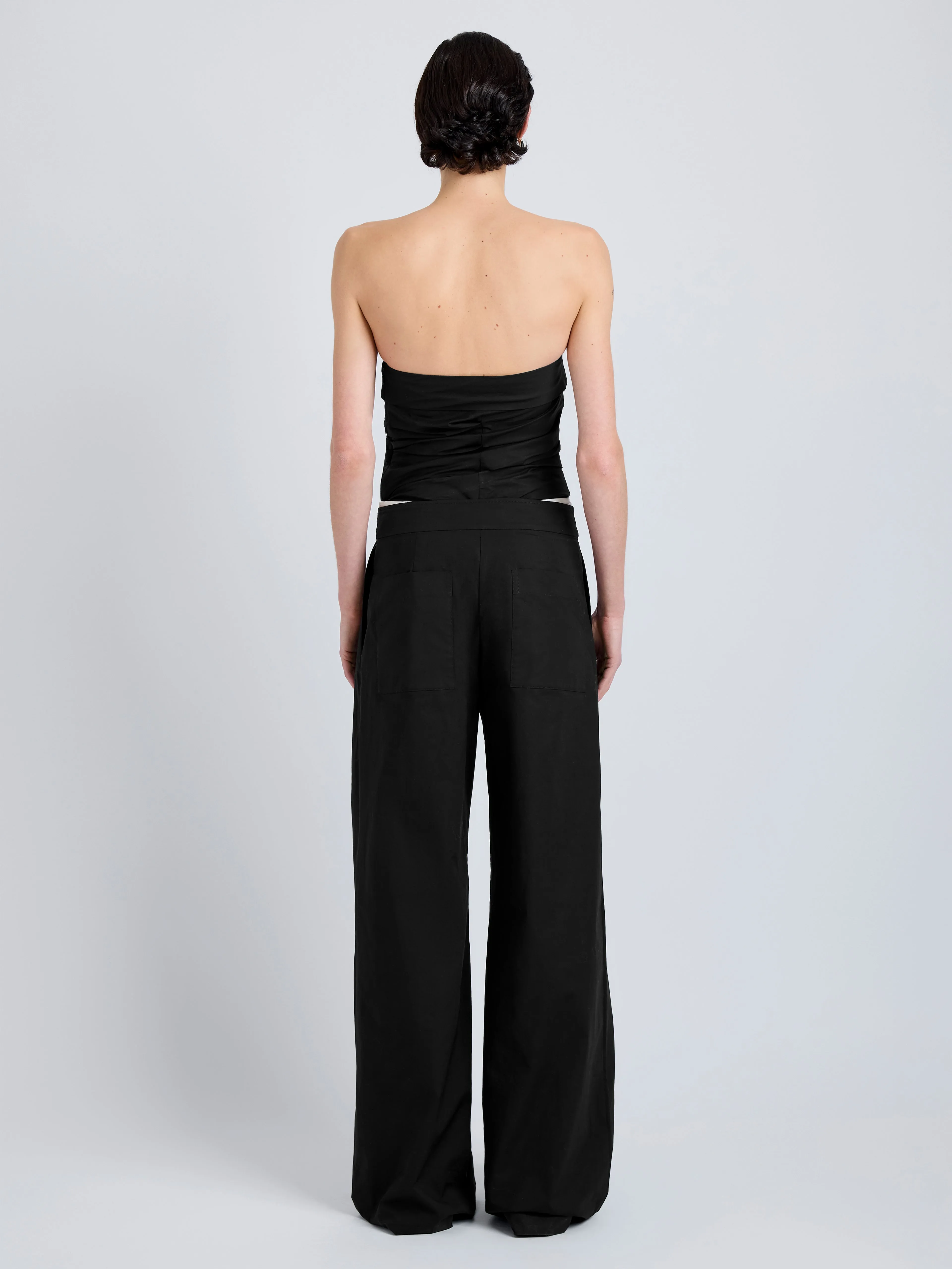 Coralie Pant in Poplin sold by Proenza Schouler product image thumbnail 4