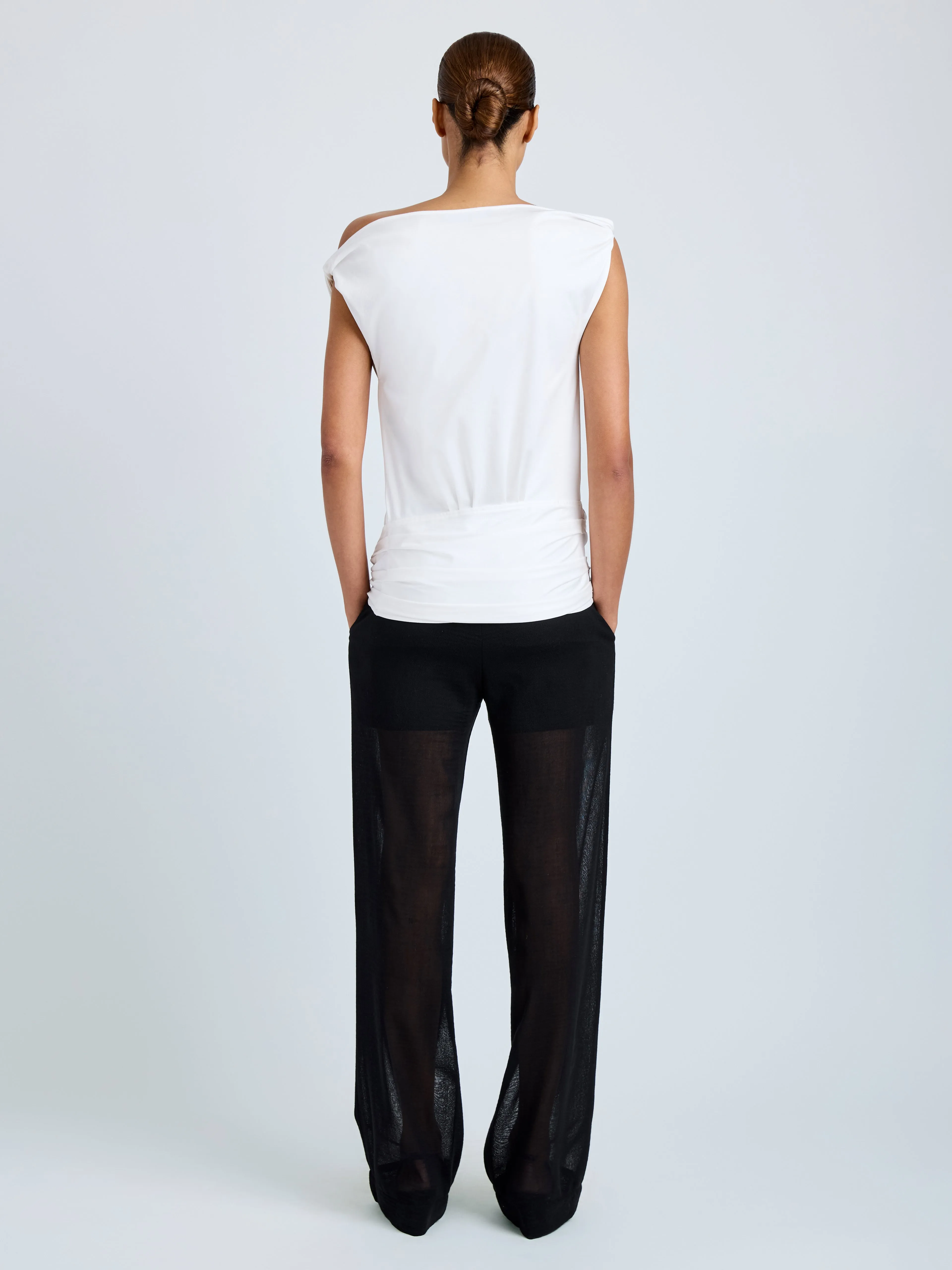 Zafira Top in Mercerized Cotton Jersey sold by Proenza Schouler product image thumbnail 5