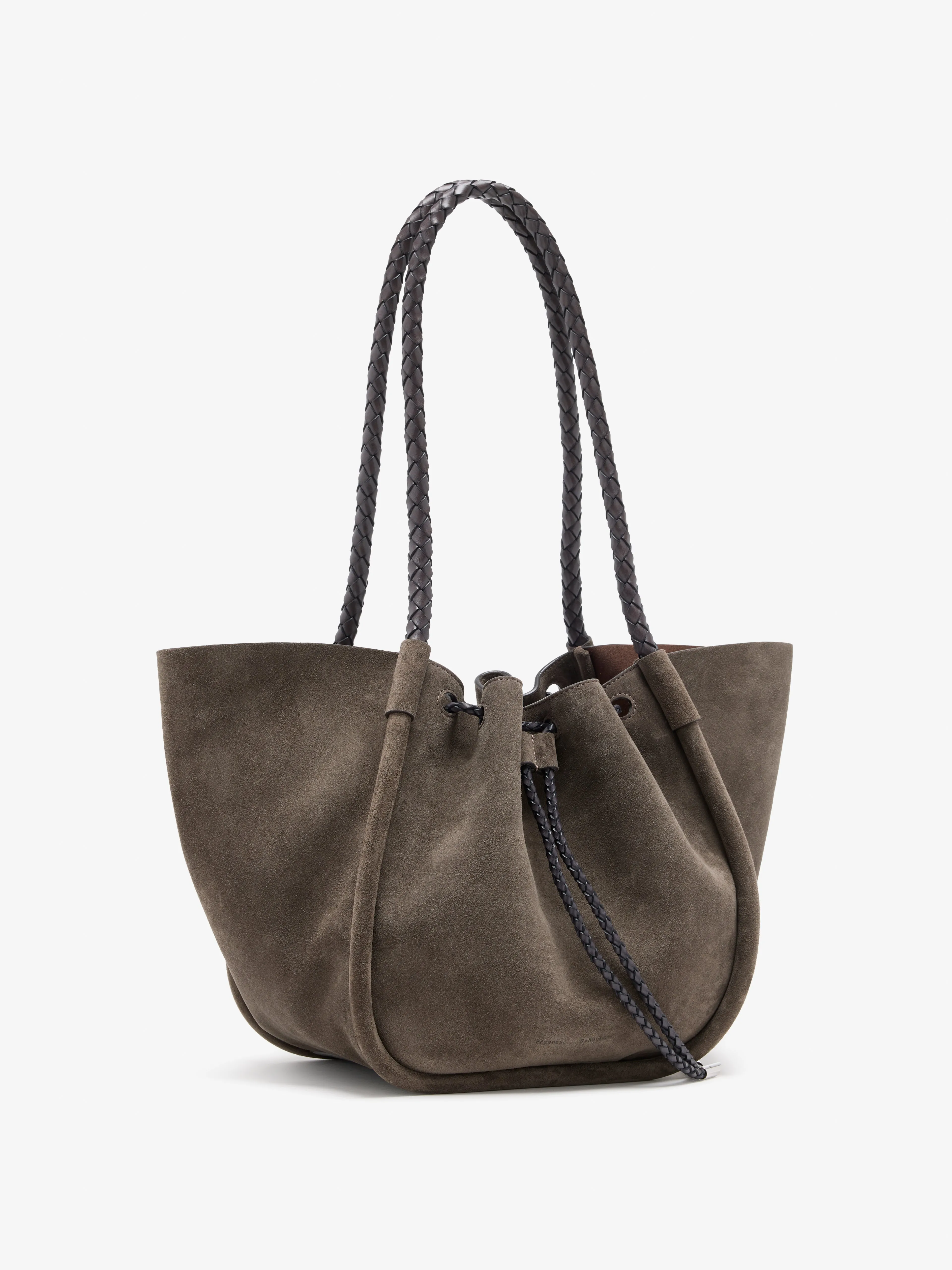 Large Ruched Tote in Suede and Braided Calf sold by Proenza Schouler product image thumbnail 3