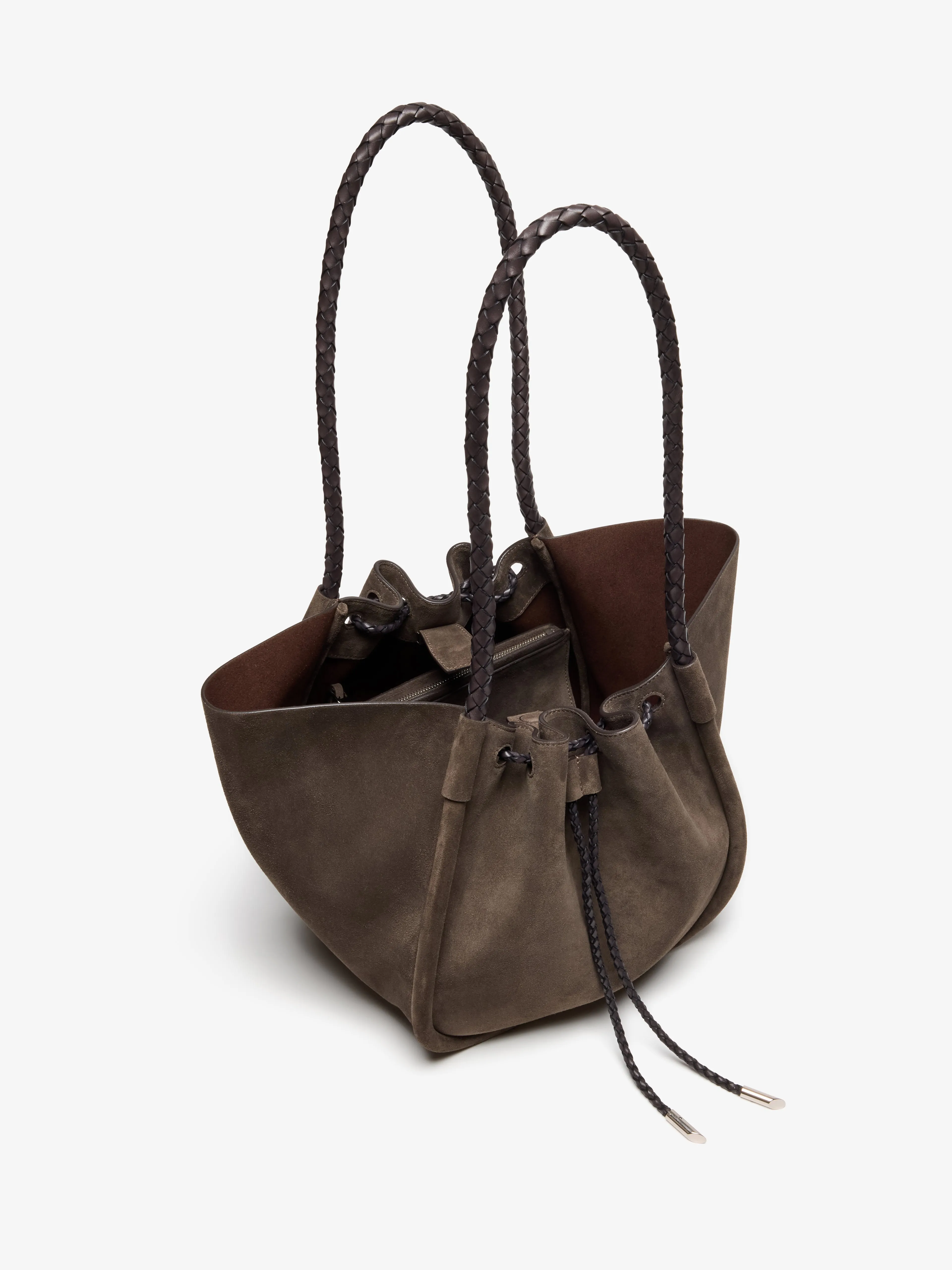 Large Ruched Tote in Suede and Braided Calf sold by Proenza Schouler product image thumbnail 5