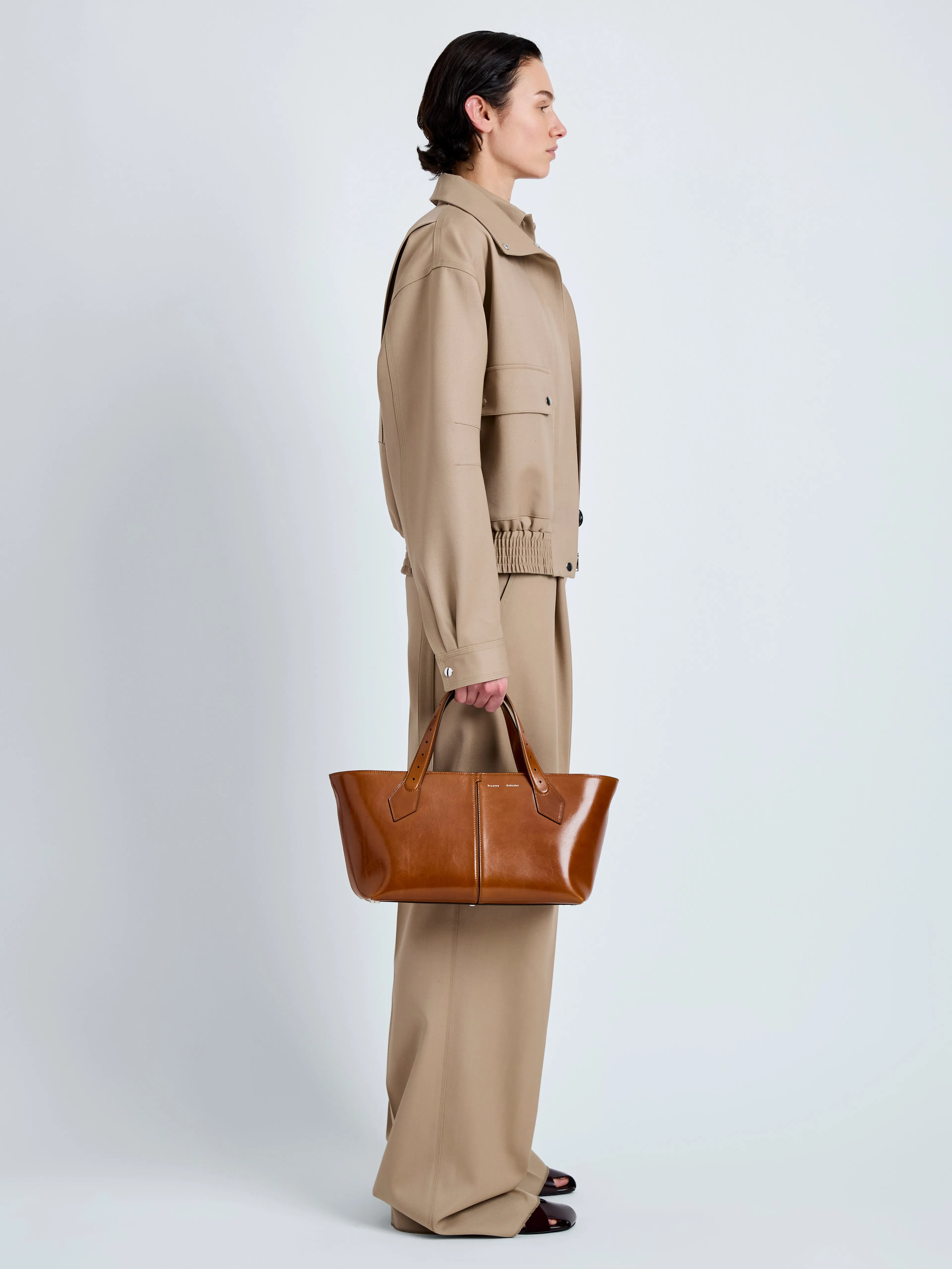 East West Chelsea Tote in Soft Veg Calf sold by Proenza Schouler product image thumbnail 2