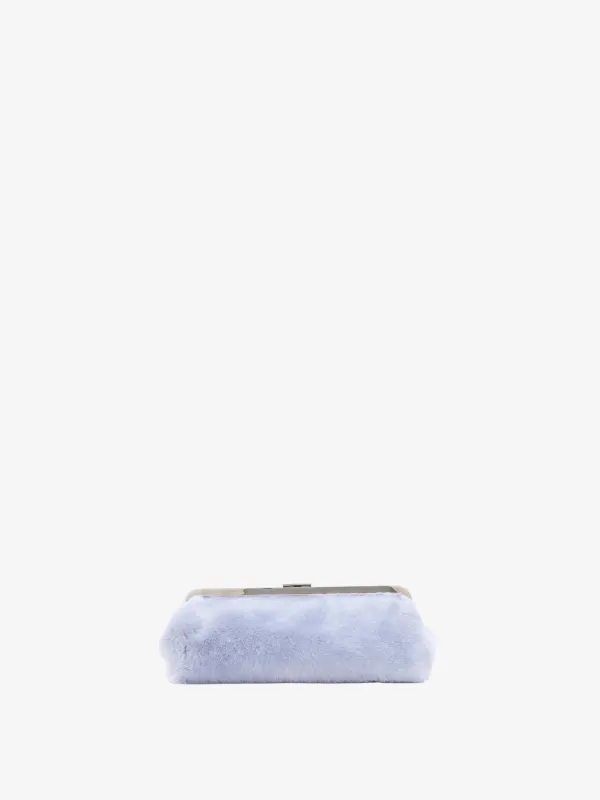 Armory Clutch in Soft Shearling made by Proenza Schouler