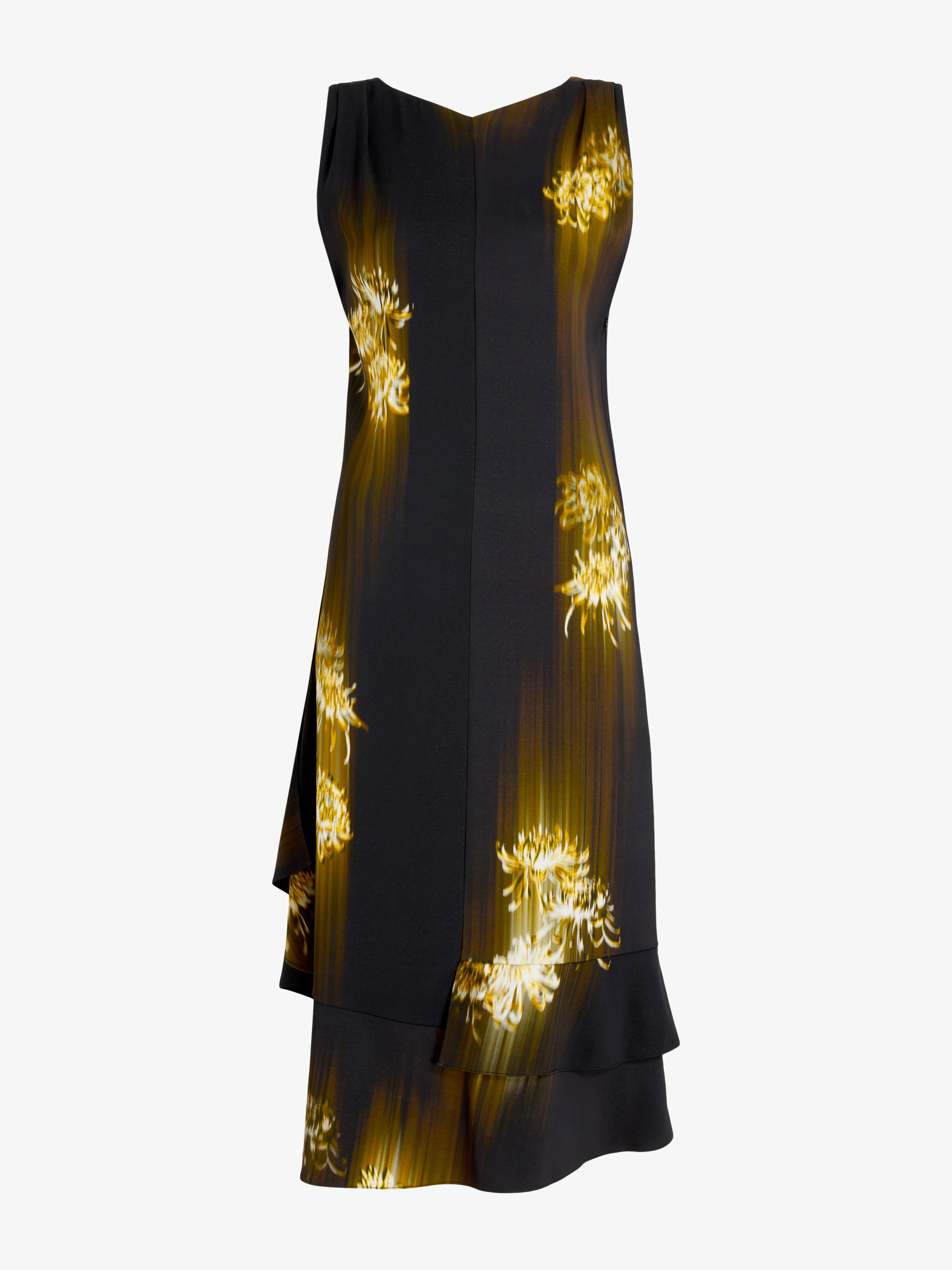 Rhetta Dress in Printed Viscose Cady sold by Proenza Schouler