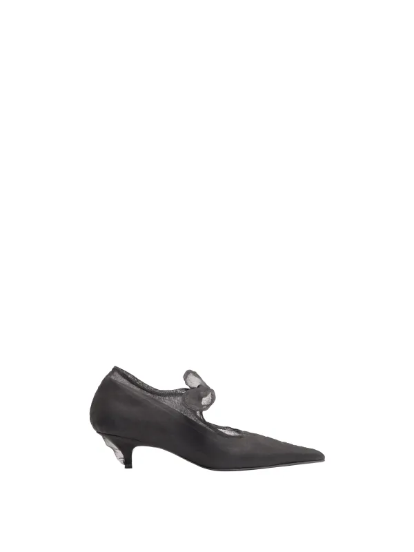 Slash Organza Pumps made by Proenza Schouler
