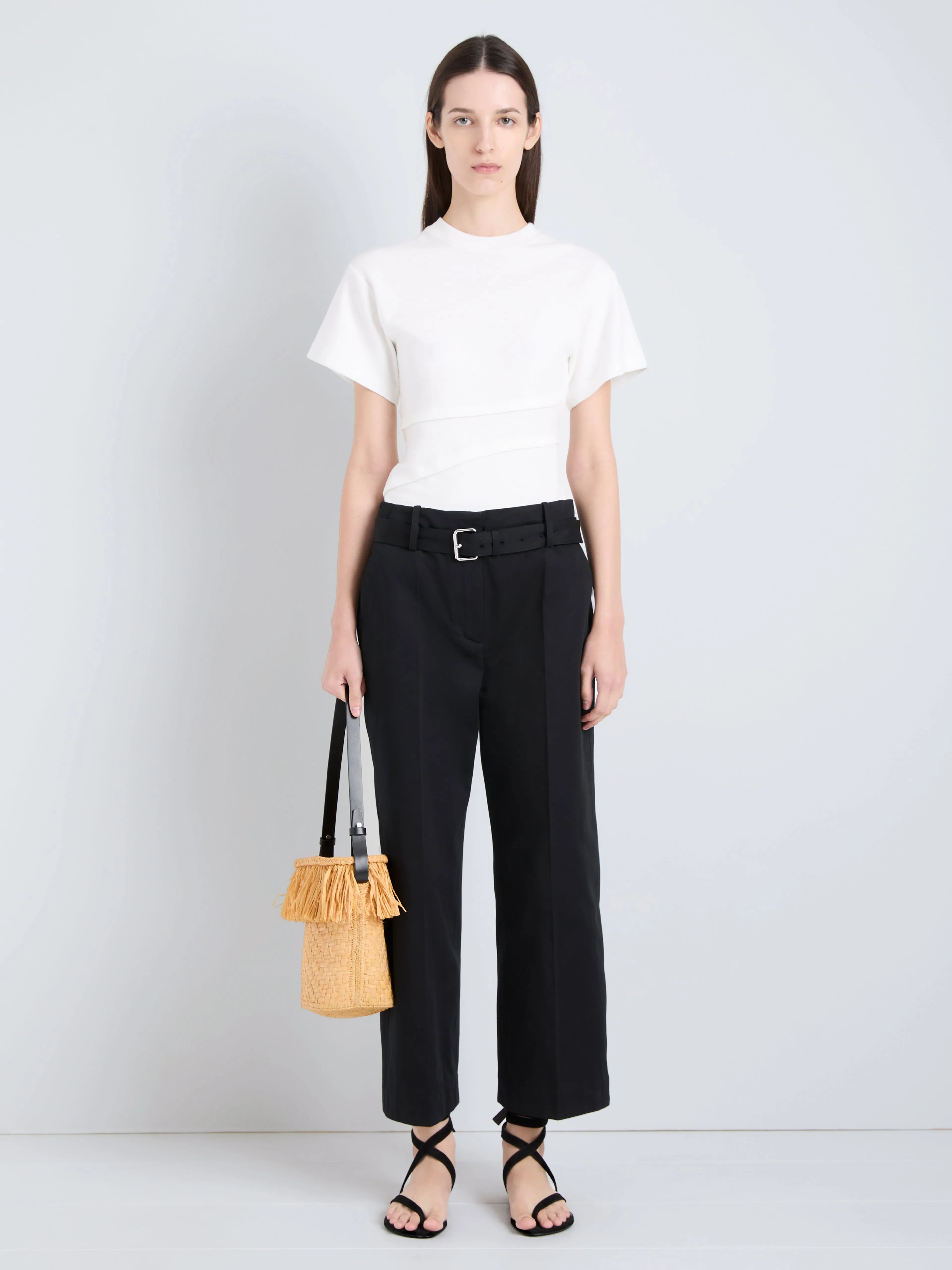 Hilma Top in Eco Cotton Jersey sold by Proenza Schouler product image thumbnail 3