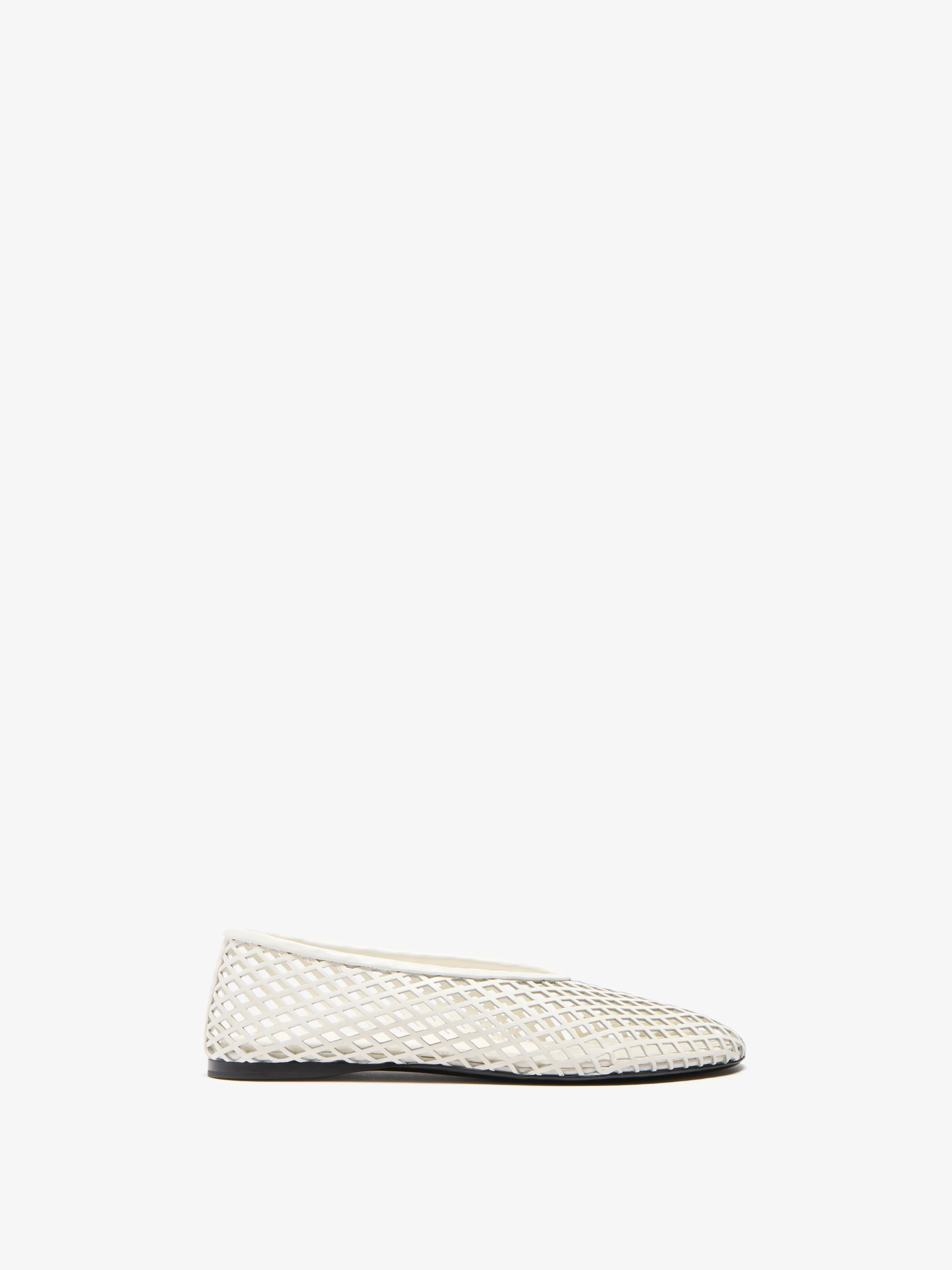 Tee Perforated Ballerina Flats sold by Proenza Schouler