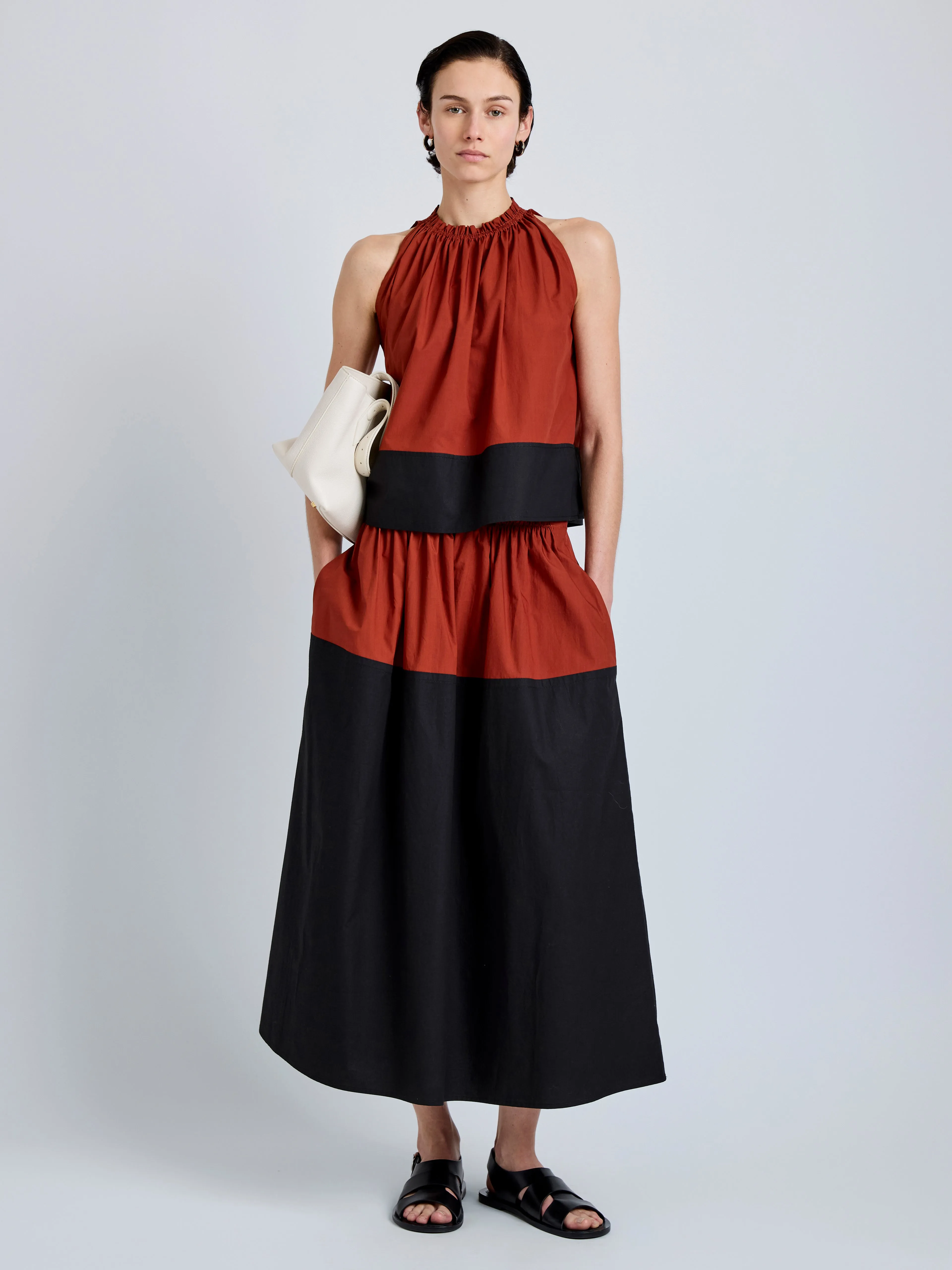 Esme Top in Poplin sold by Proenza Schouler product image thumbnail 3