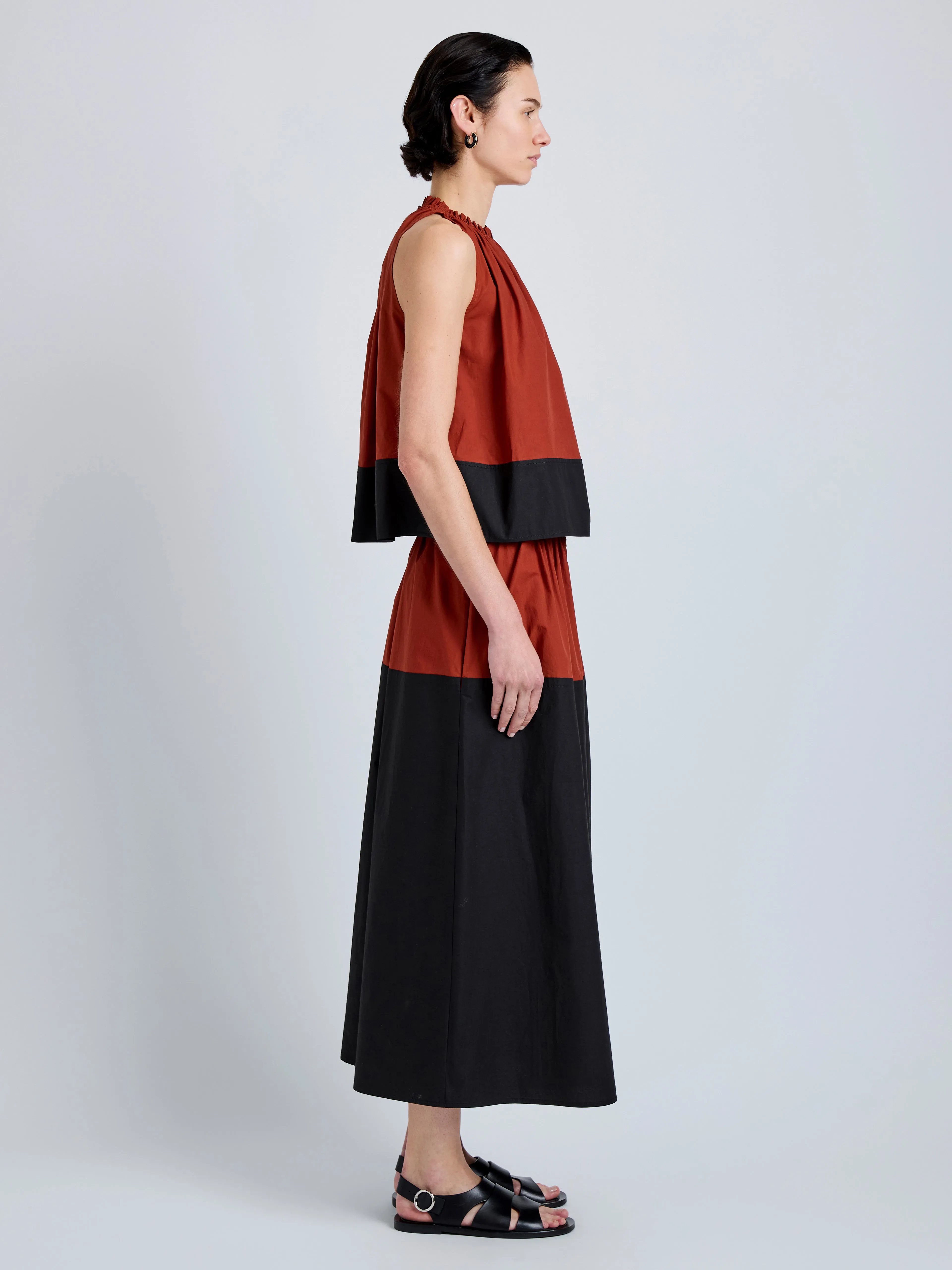 Esme Top in Poplin sold by Proenza Schouler product image thumbnail 4
