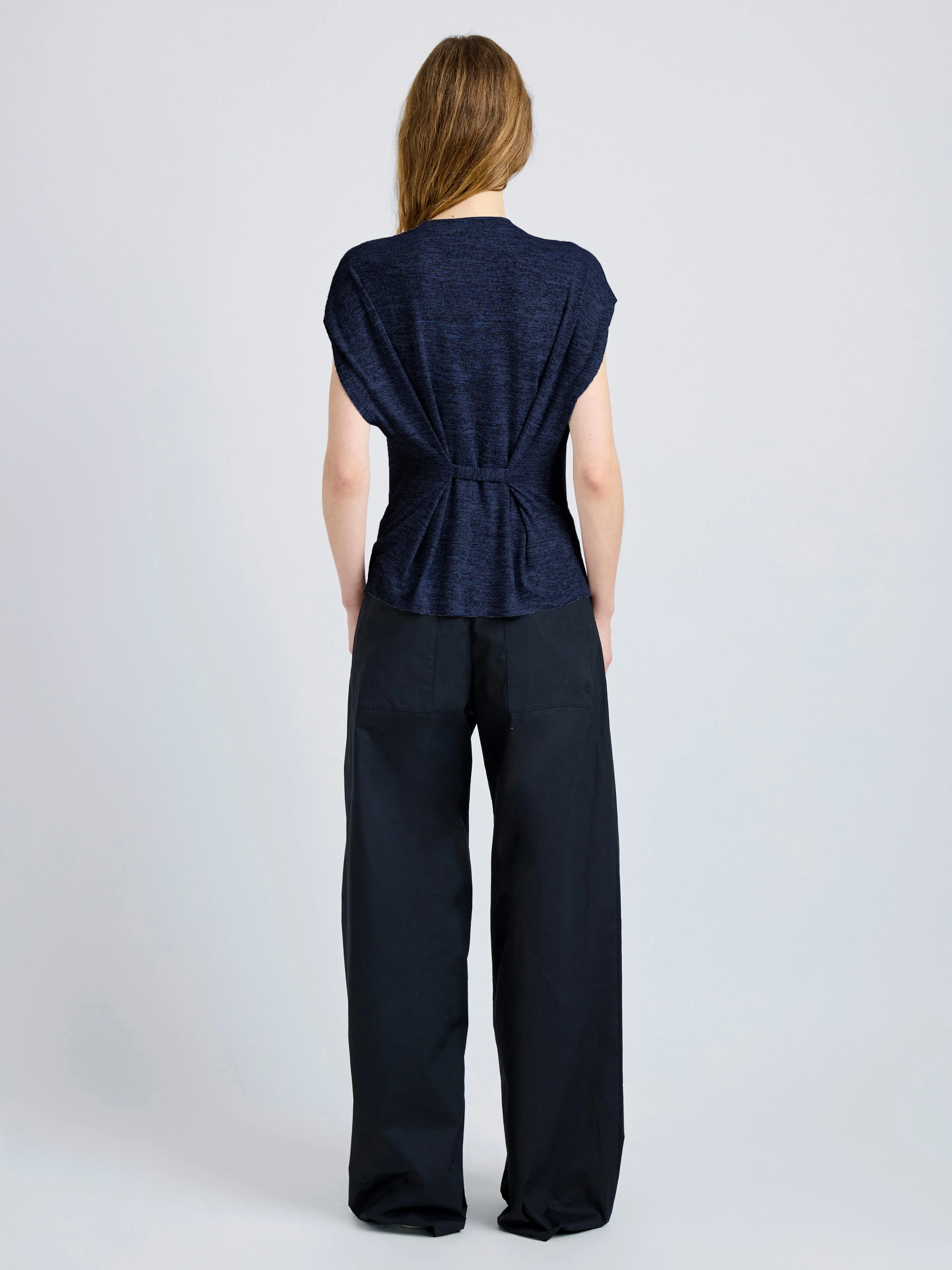 Reeva Tee in Marled Jersey sold by Proenza Schouler product image thumbnail 5