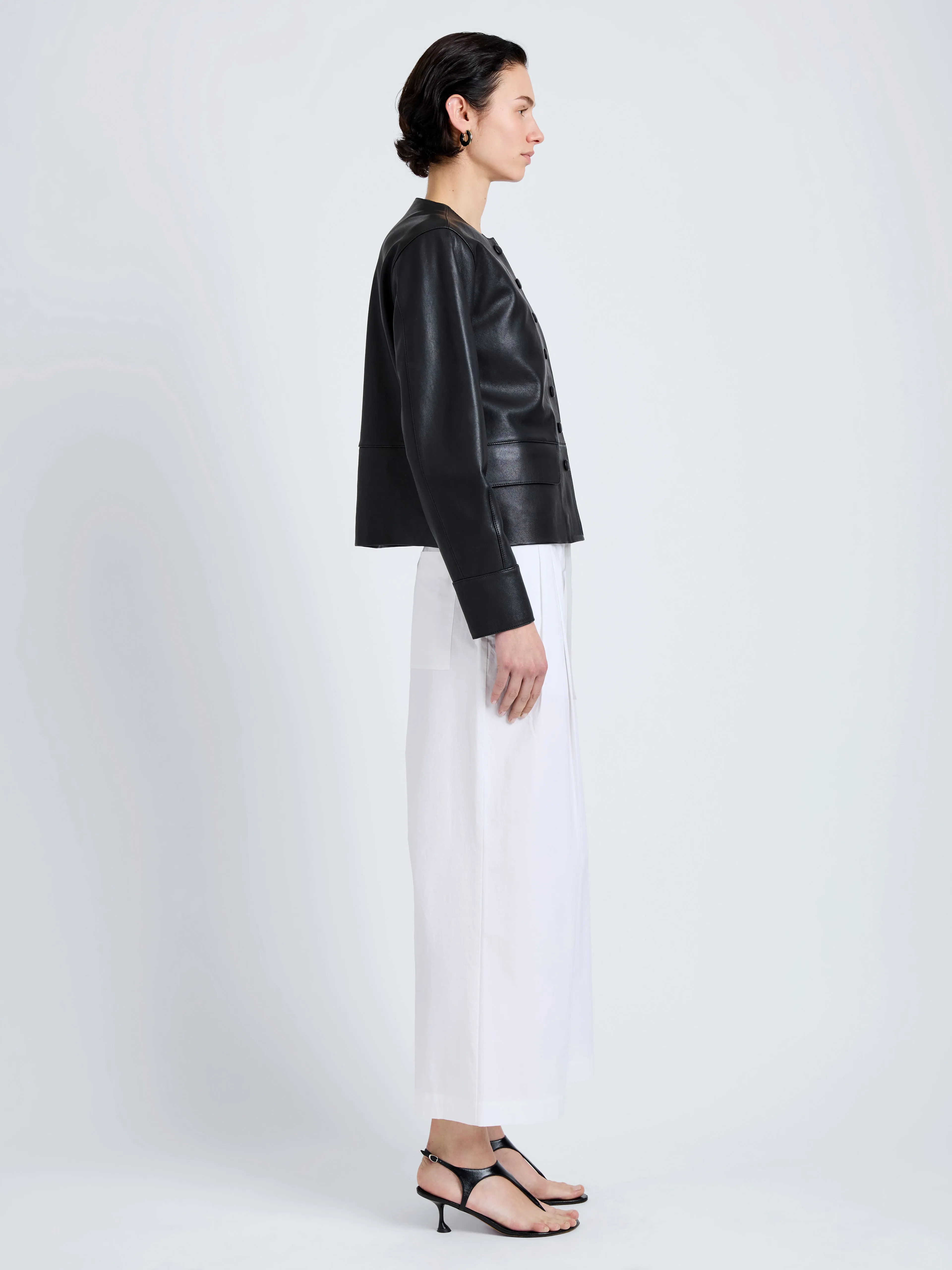 Robin Jacket in Leather sold by Proenza Schouler product image thumbnail 4